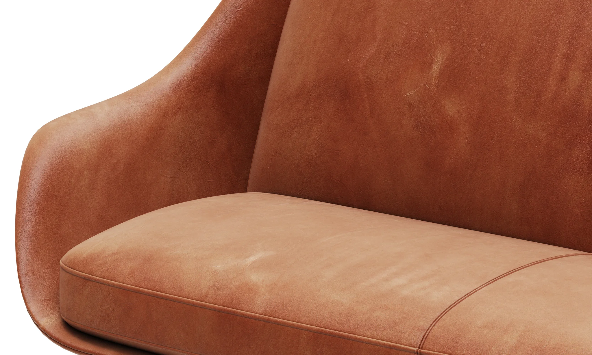 Flexform Sveva Sofa — 3D model preview 5