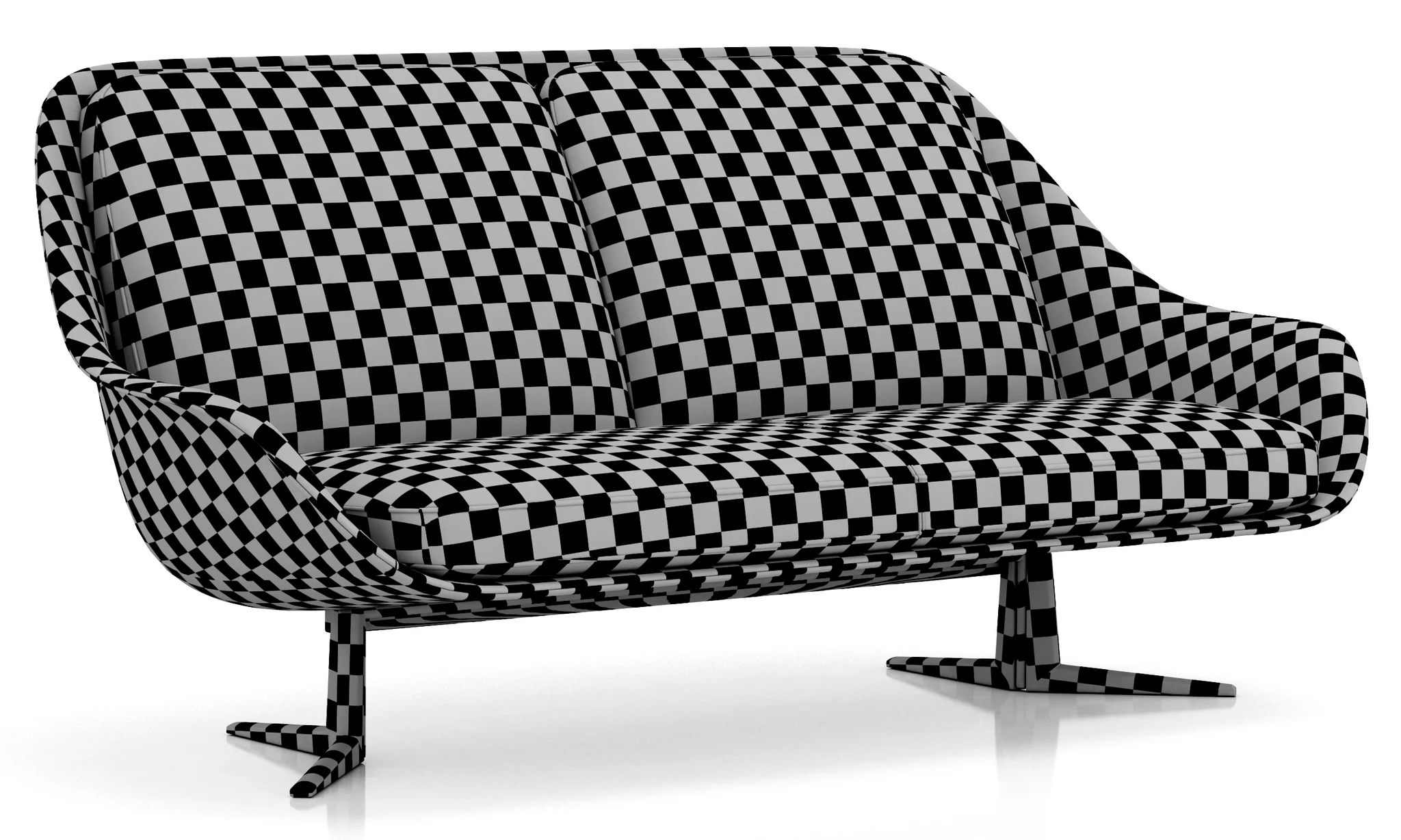 Flexform Sveva Sofa — 3D model preview 10