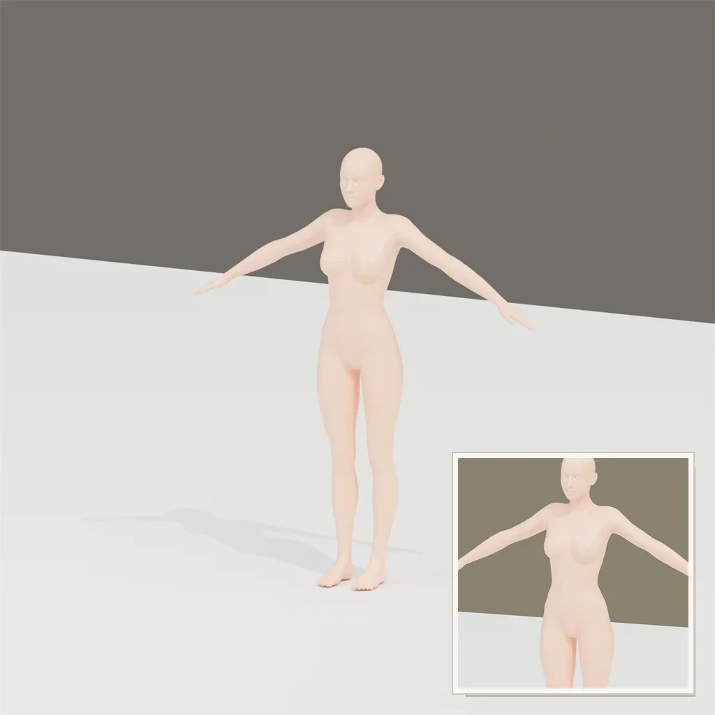 Basemesh Female 1