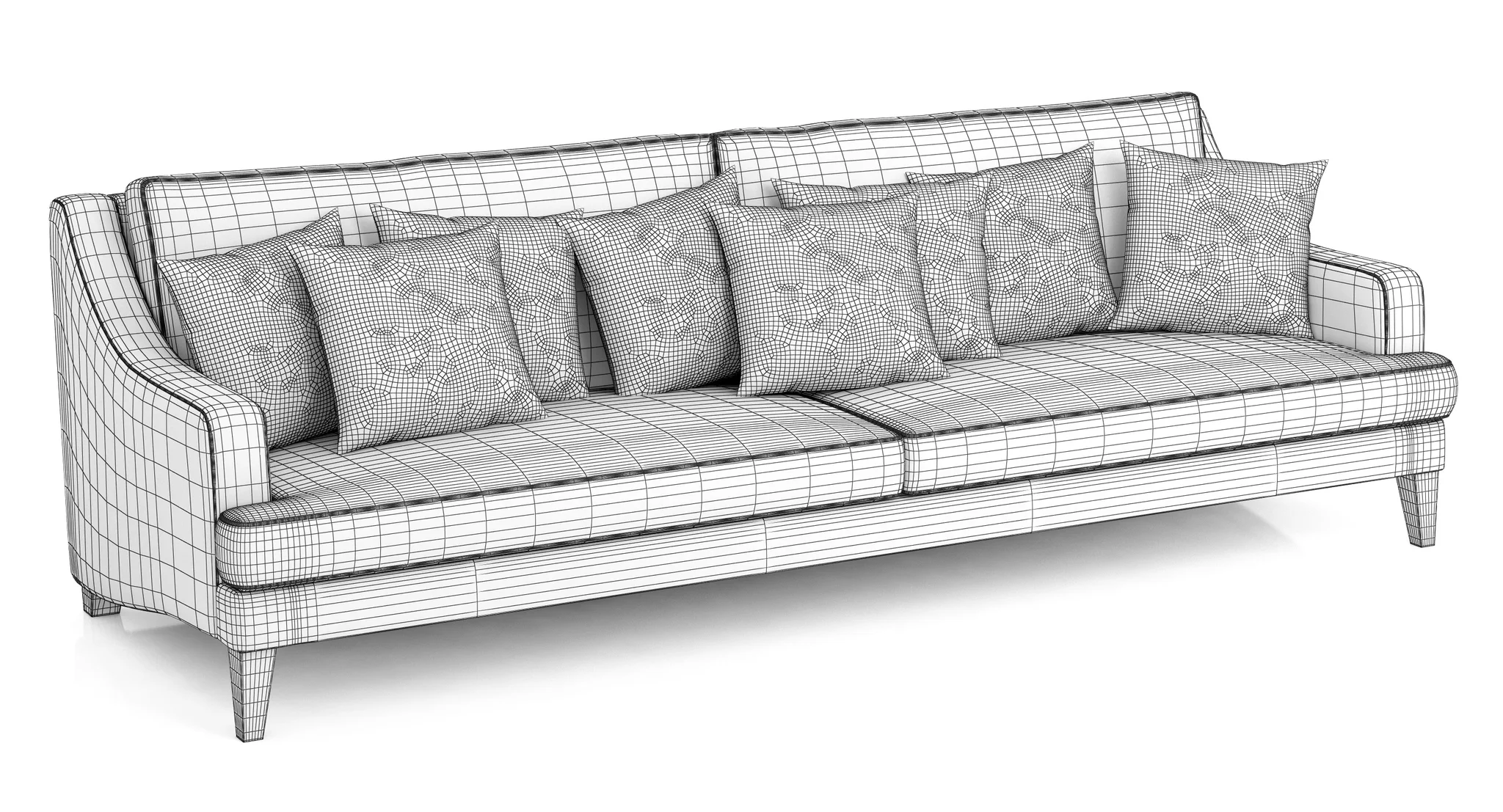Dantone Home Laimington Sofa — 3D model preview 8