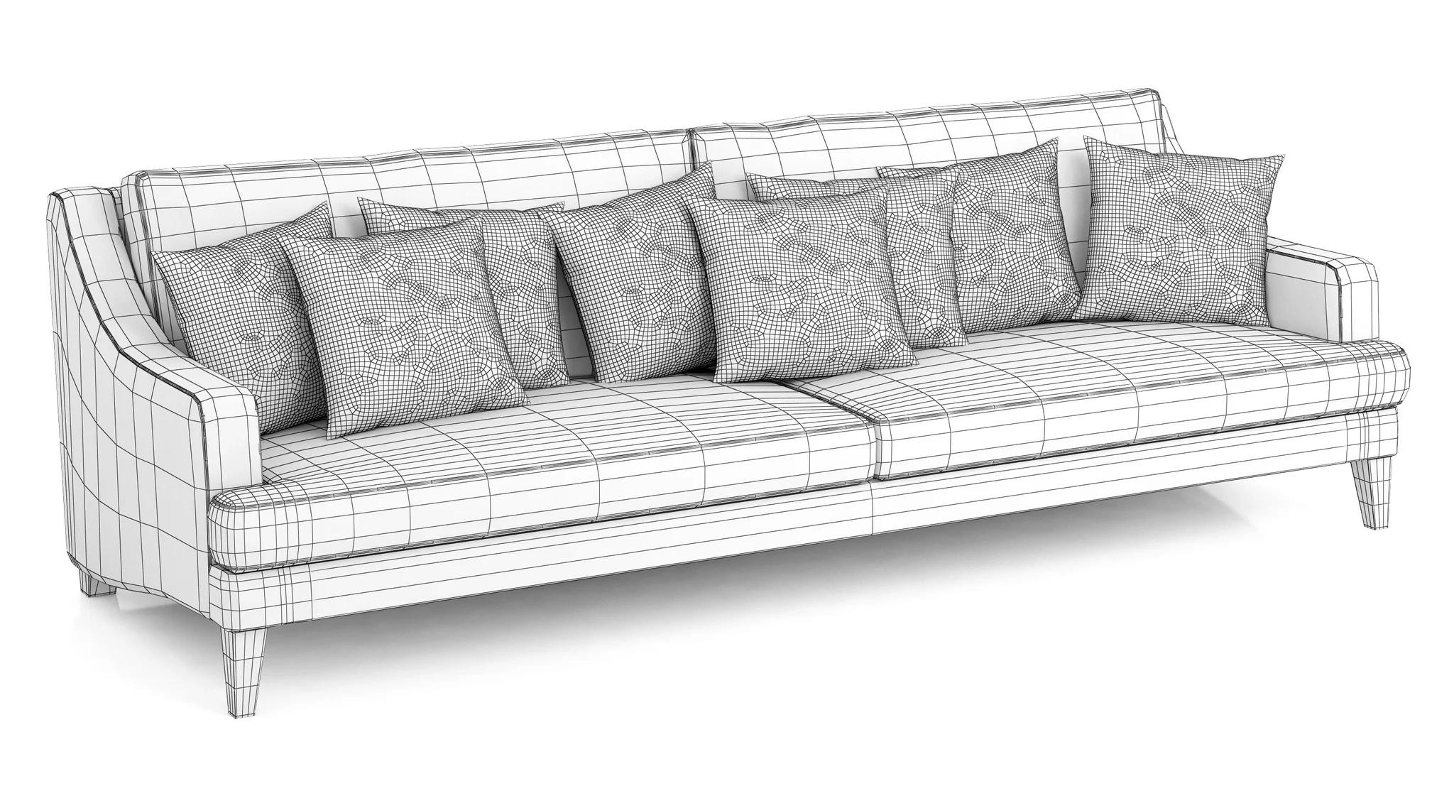 Dantone Home Laimington Sofa — 3D model preview 9