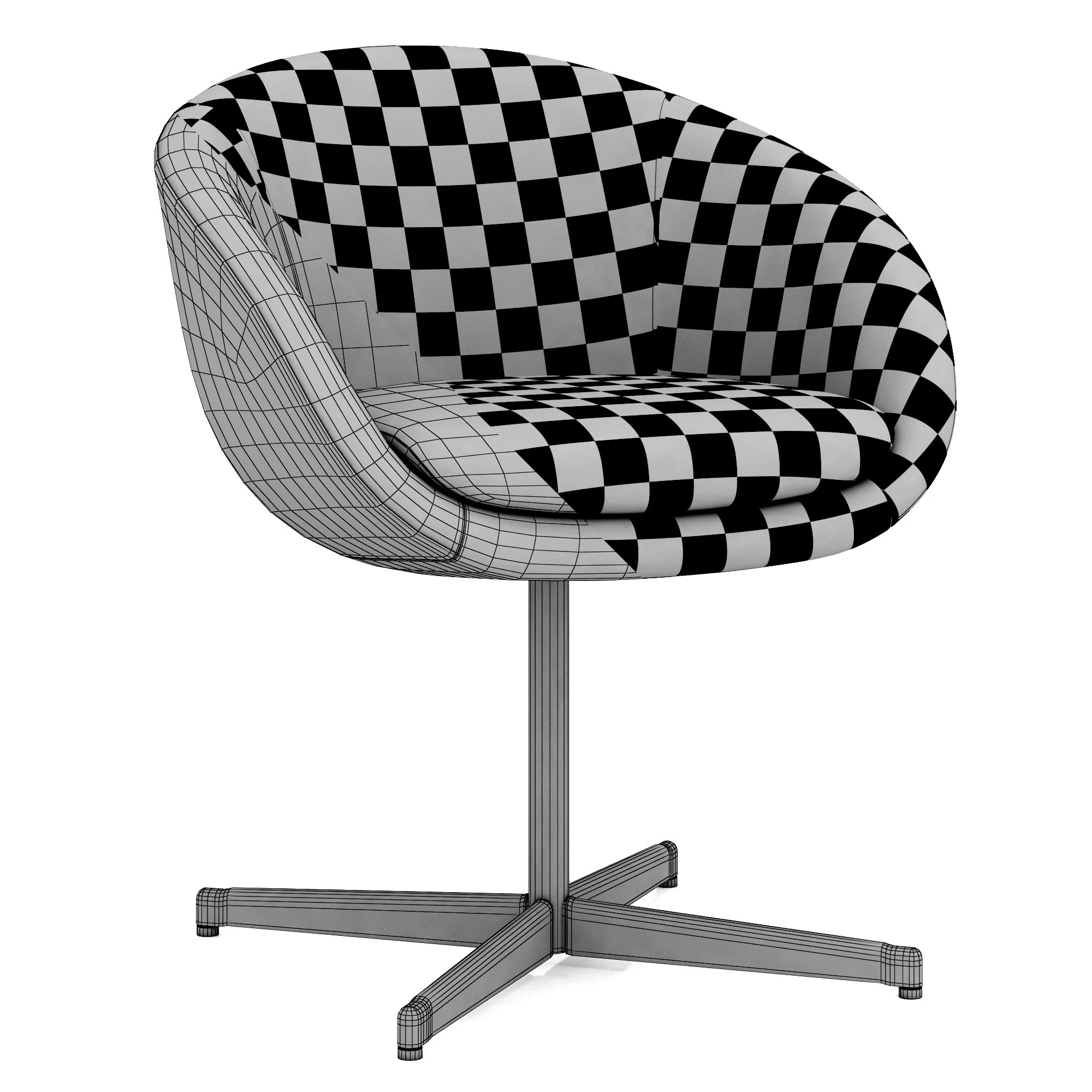 Minotti Russell Dining Chair — 3D model preview 8