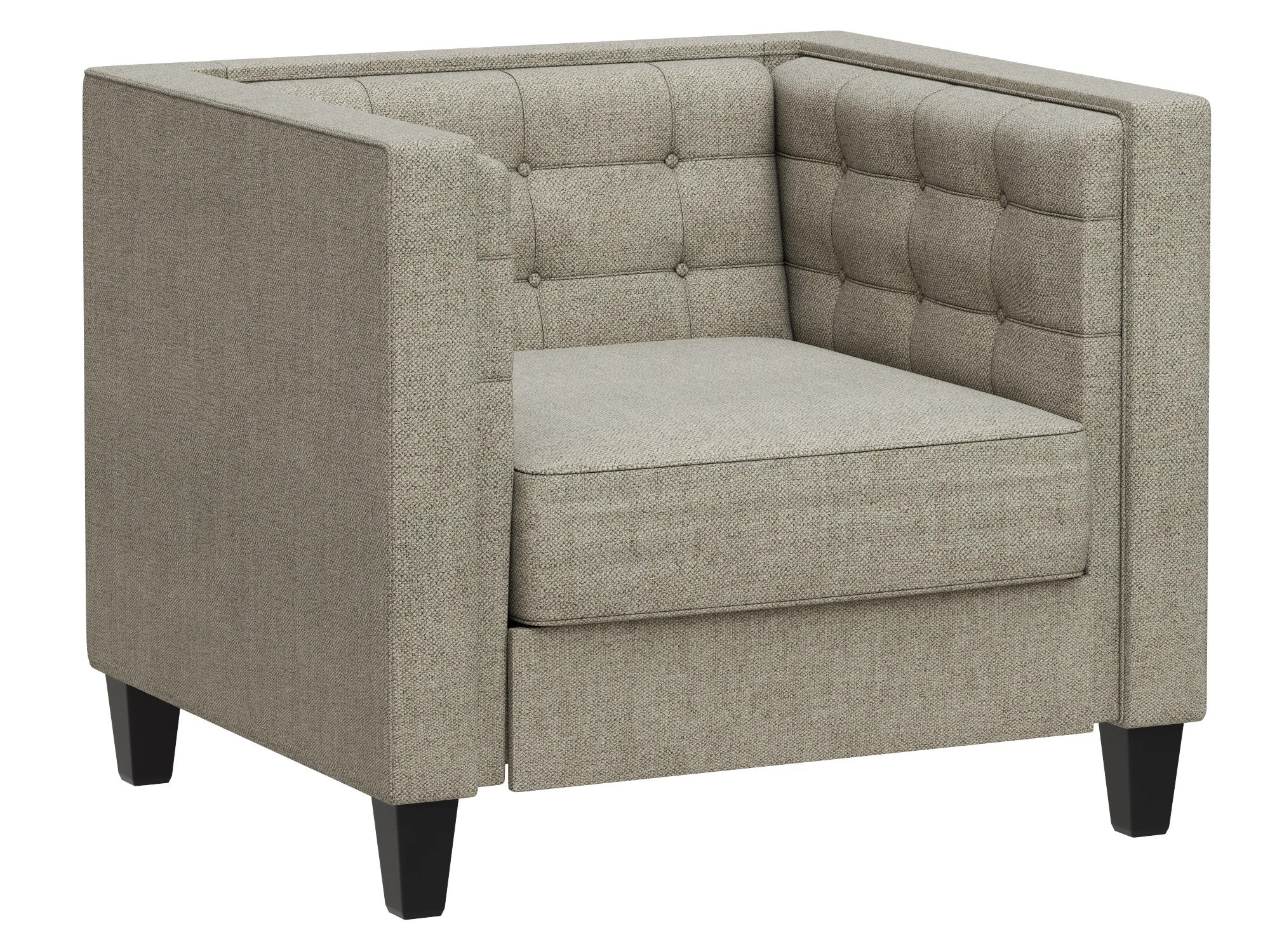 Dantone Home Pull Armchair, 3D model preview 1