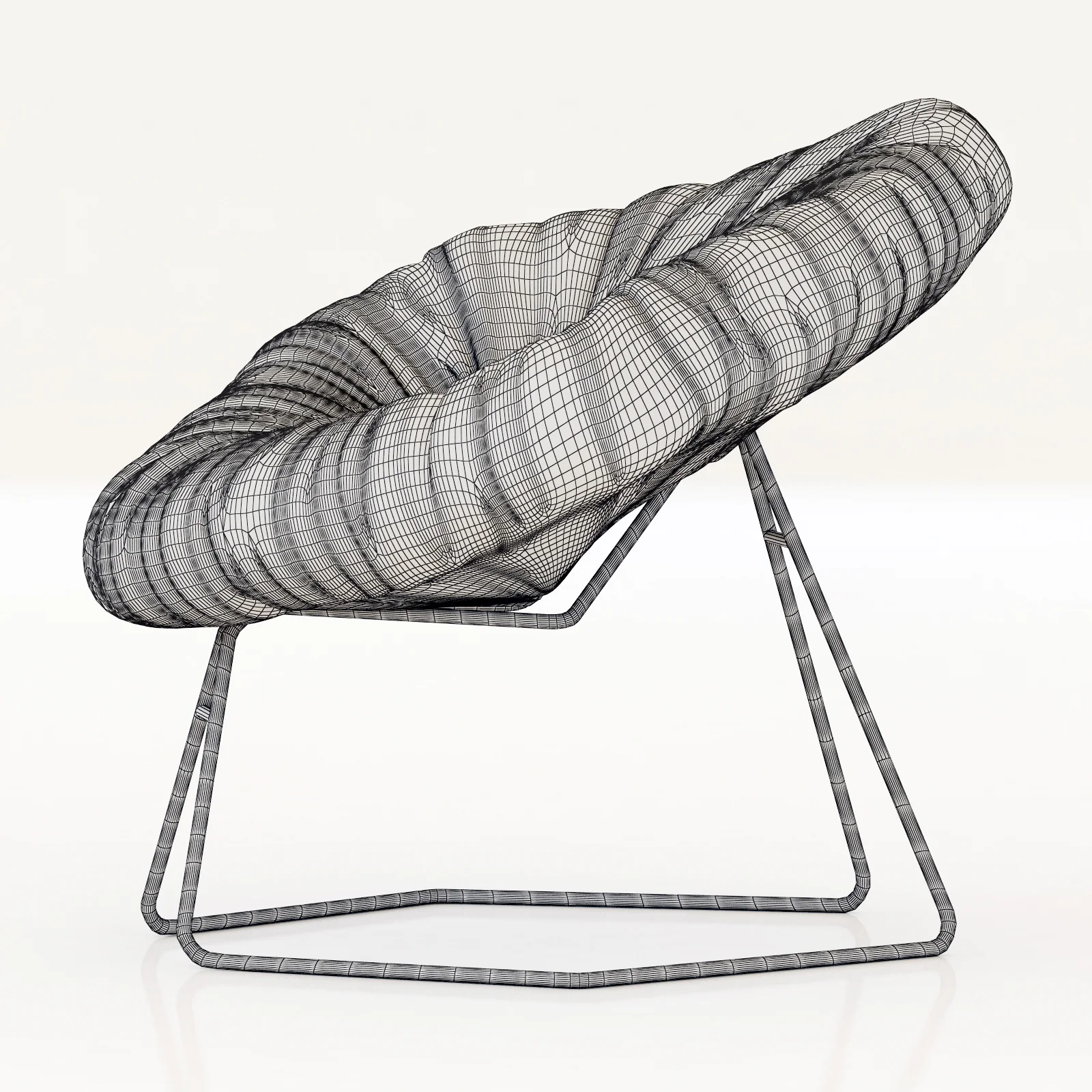MIDJ Mask Chair — 3D model preview 1