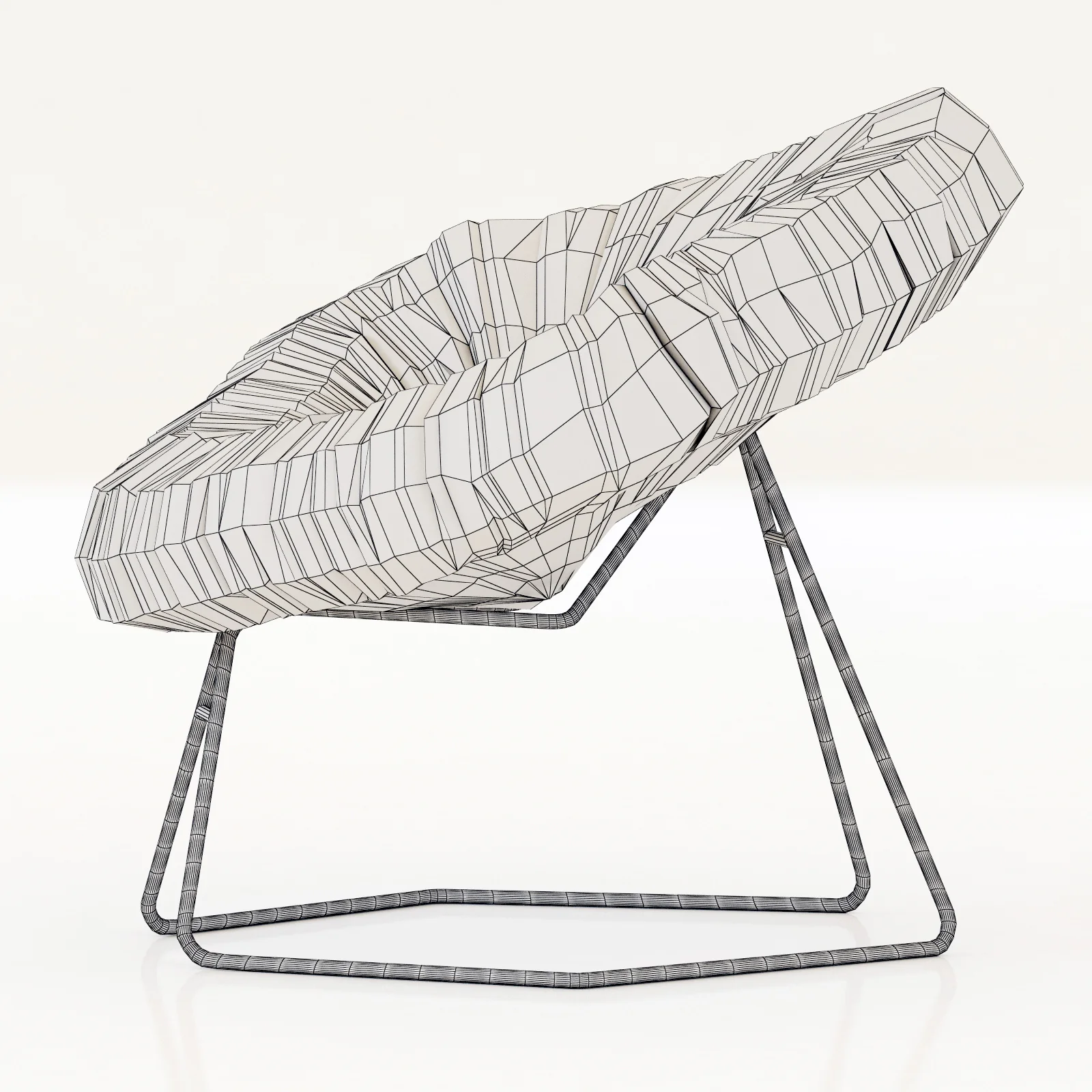 MIDJ Mask Chair — 3D model preview 2