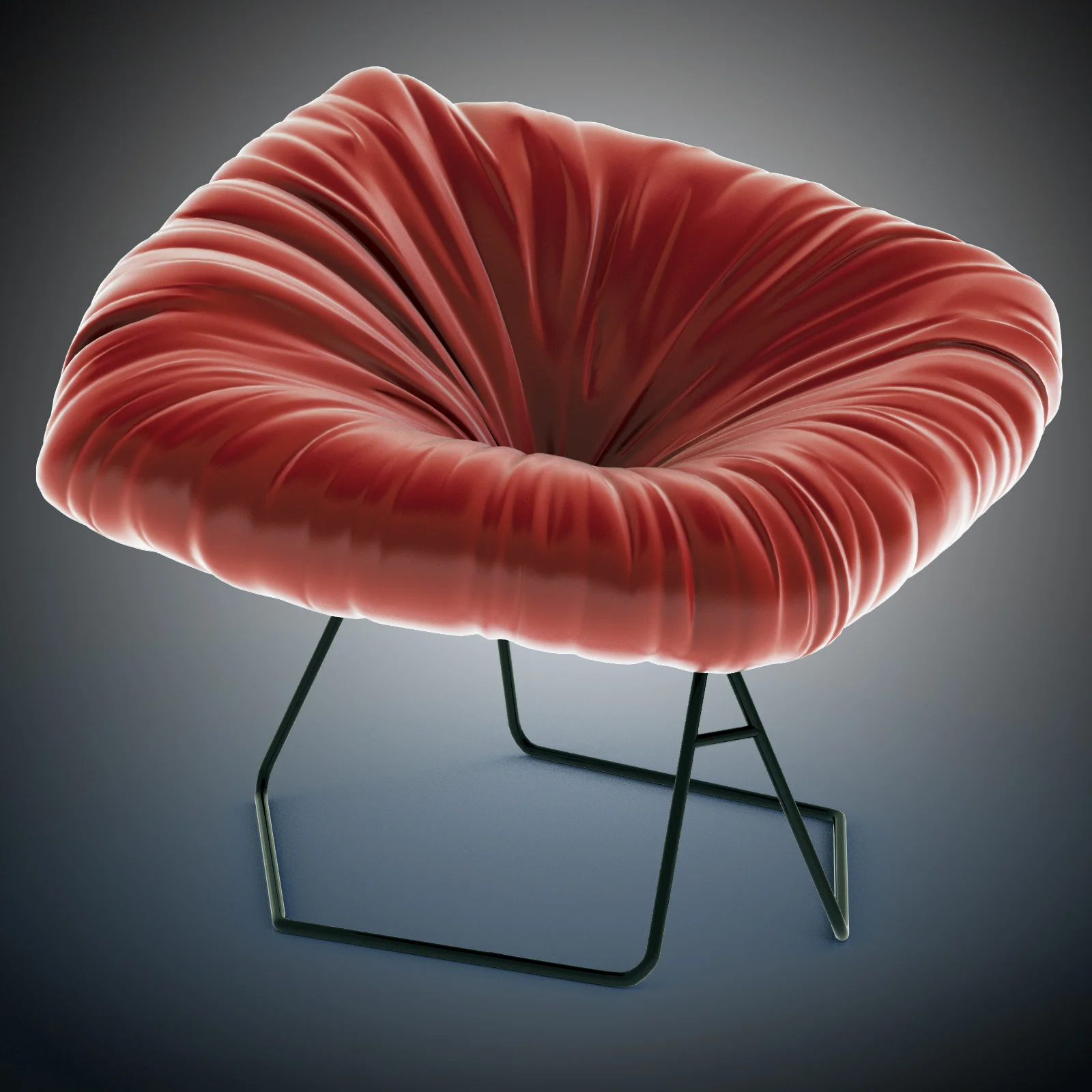 MIDJ Mask Chair — 3D model preview 3