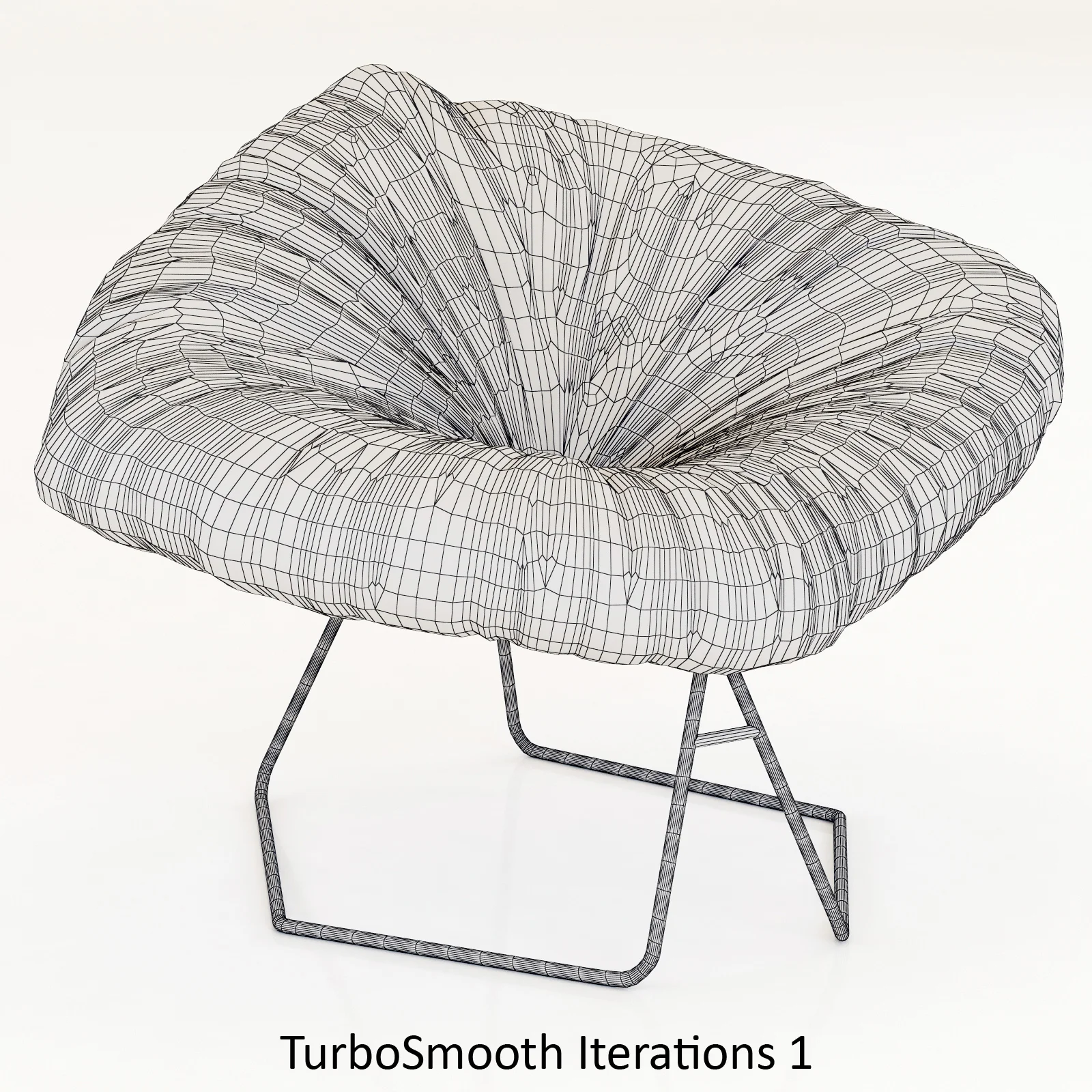 MIDJ Mask Chair — 3D model preview 7