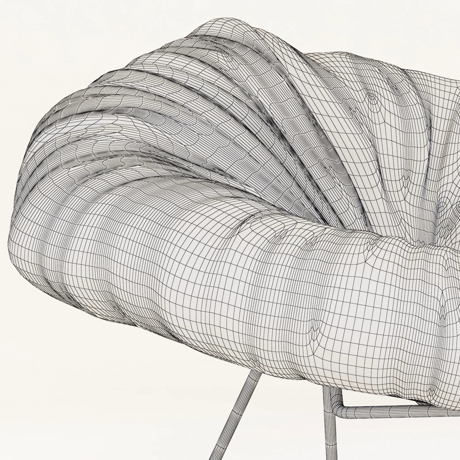 MIDJ Mask Chair — 3D model preview 13