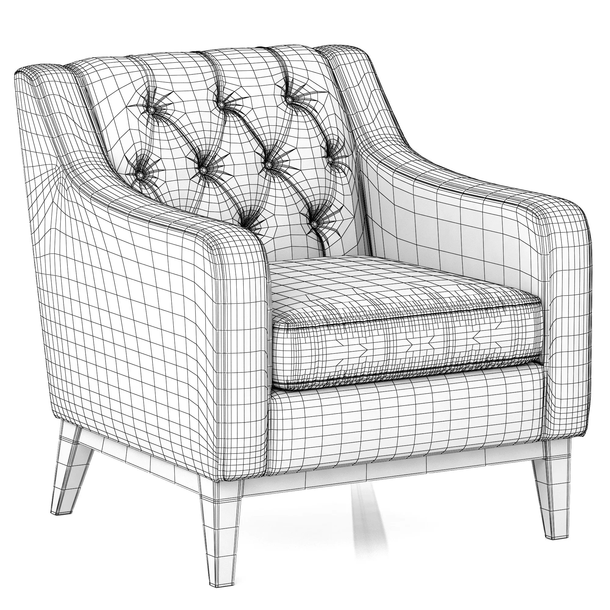 Dantone Home Brighton Classic — 3D model preview 8