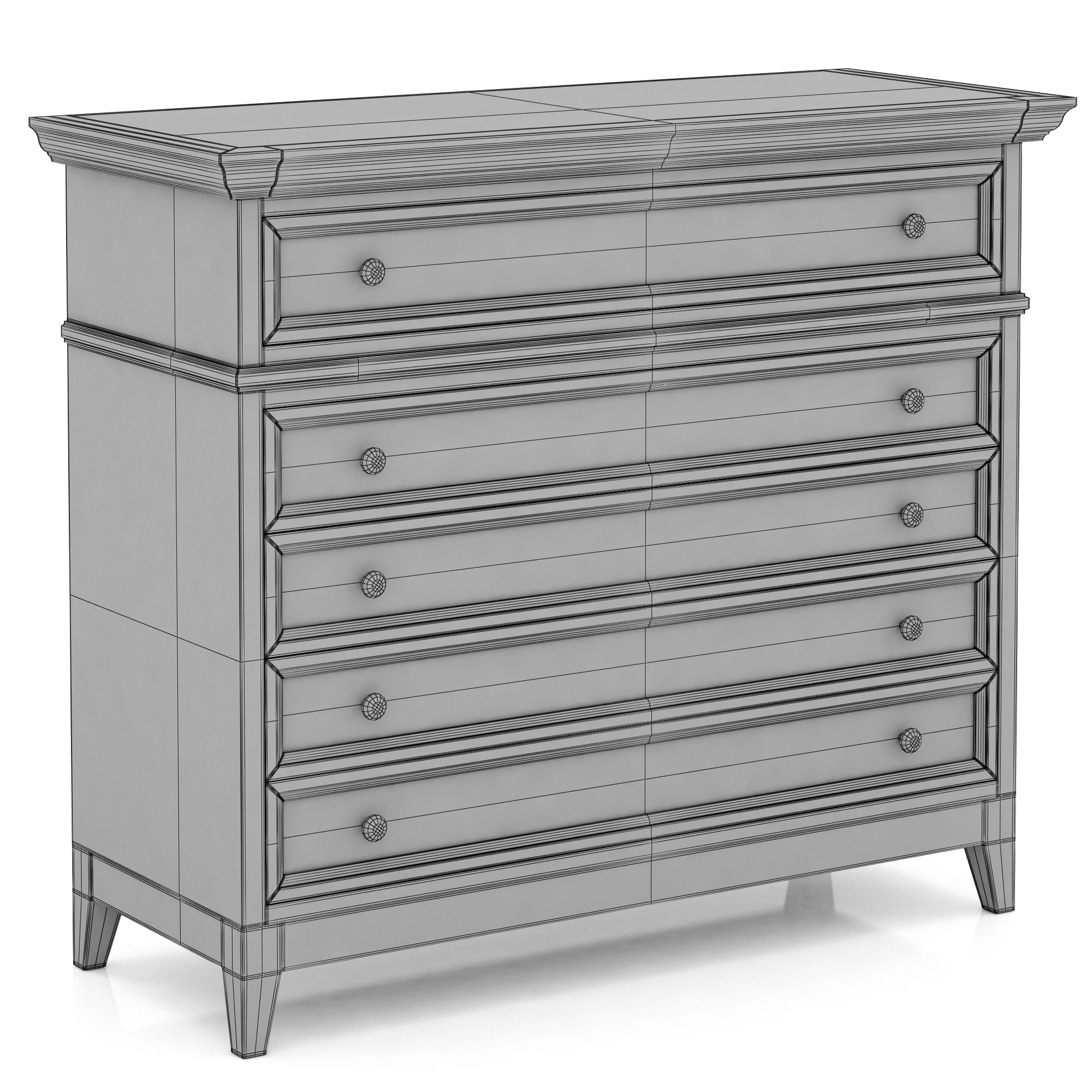 Dantone Home Drawer 2 — 3D model preview 7