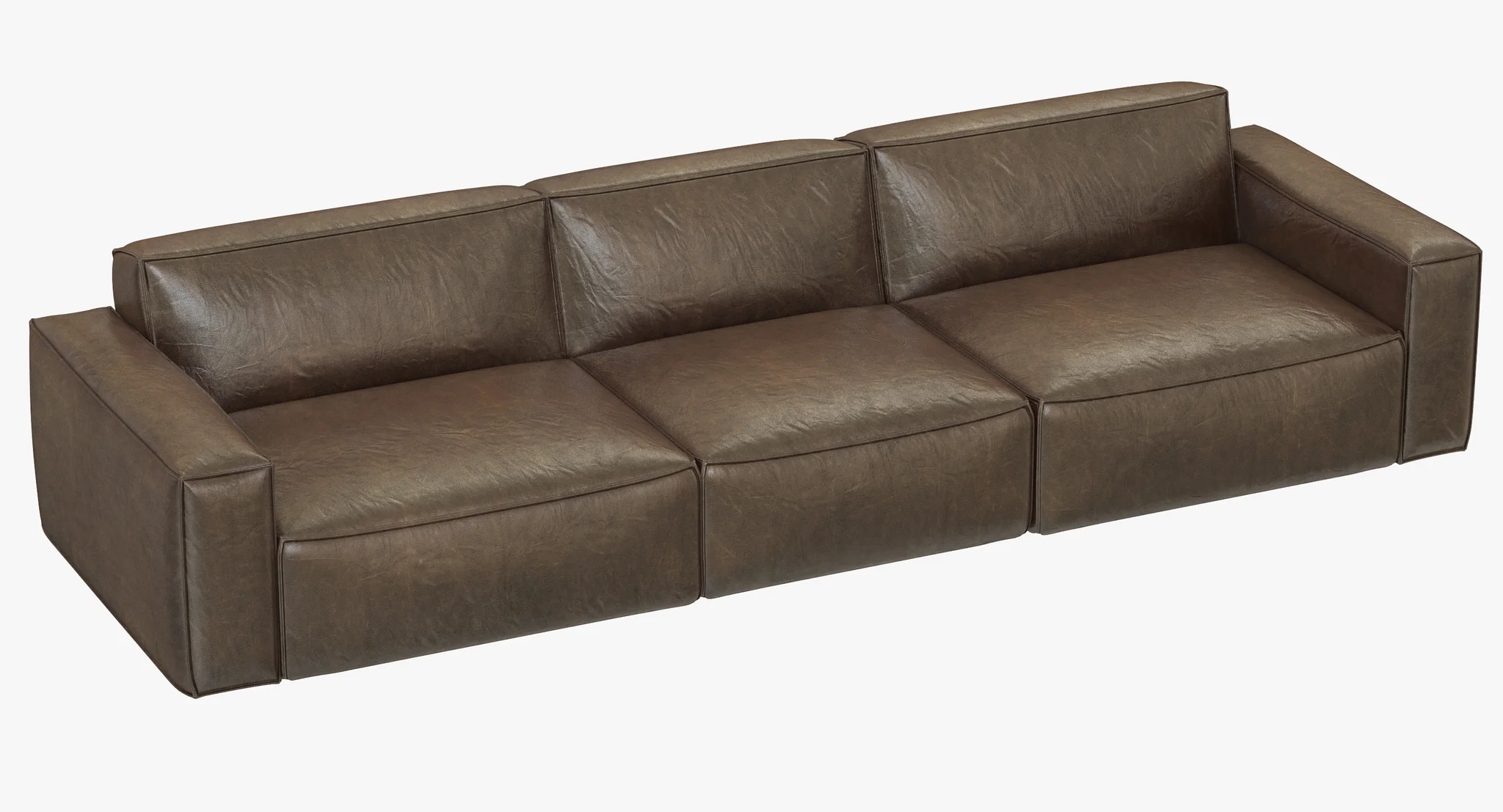 RH Modern Como Modular Sofa — 3D model preview 2
