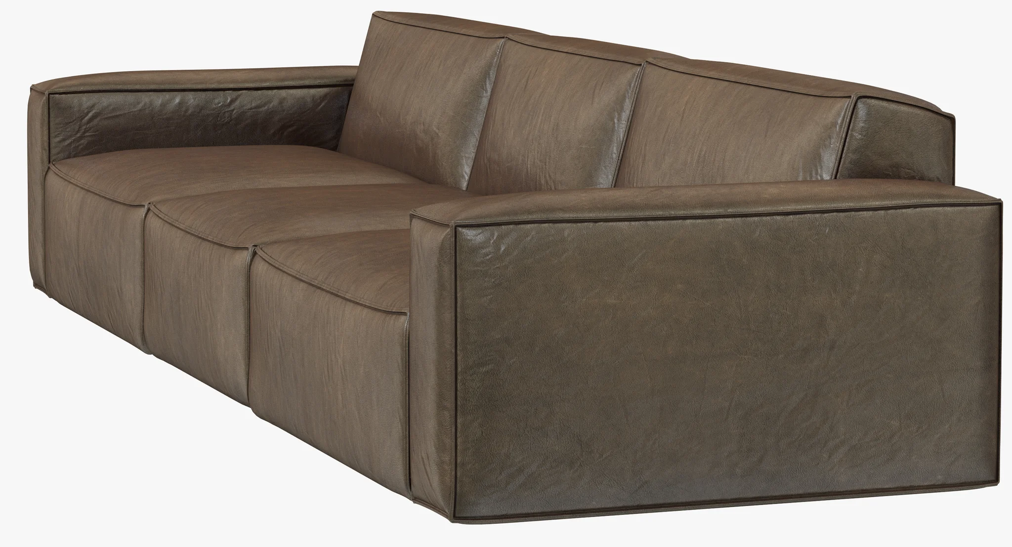 RH Modern Como Modular Sofa — 3D model preview 6