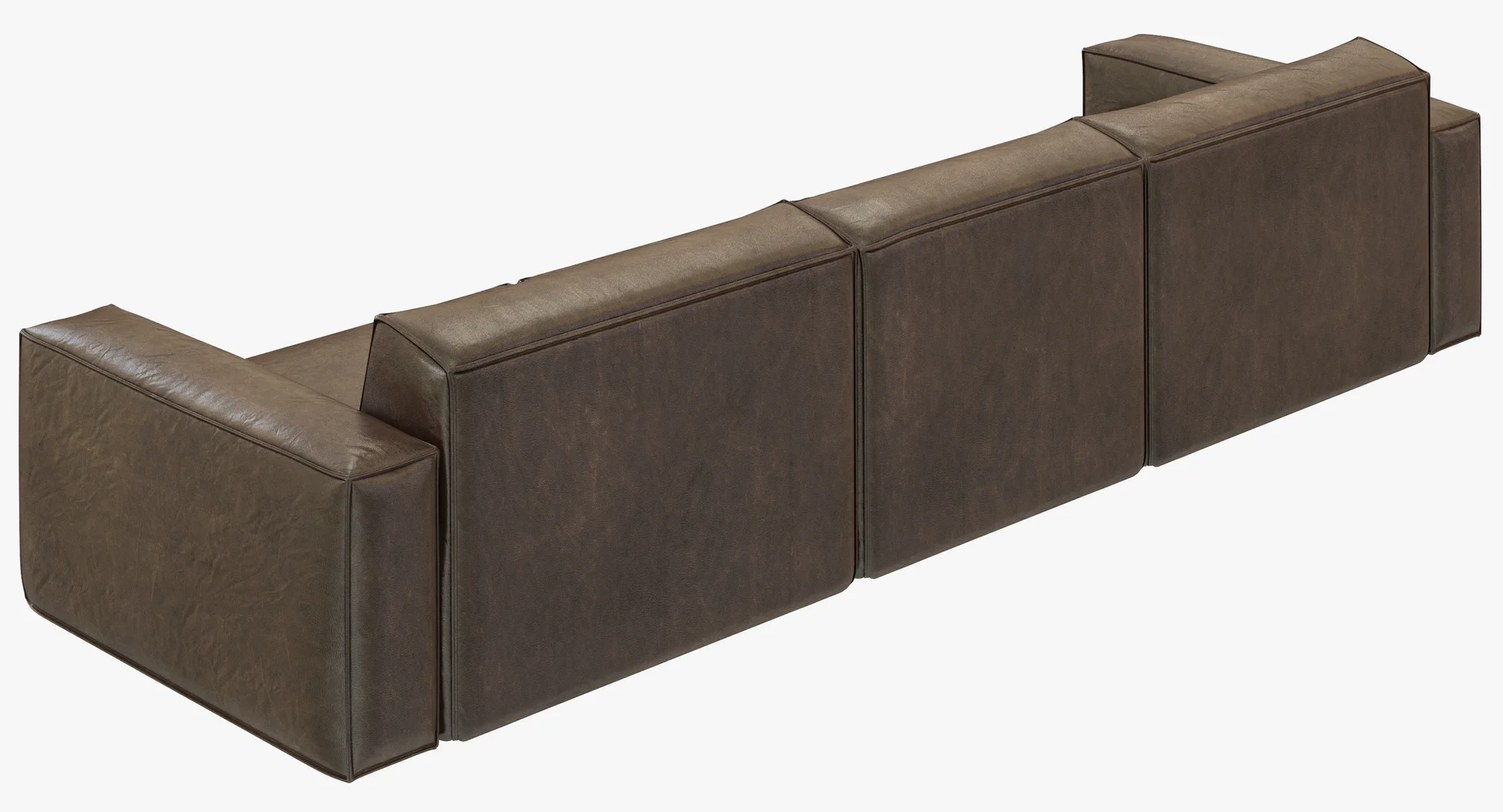 RH Modern Como Modular Sofa — 3D model preview 8