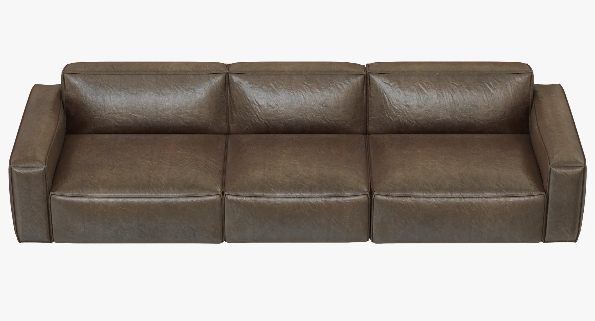 RH Modern Como Modular Sofa — 3D model preview 12