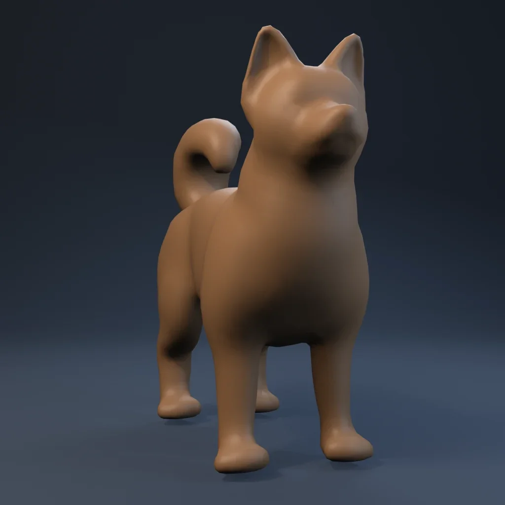 Dog Basemesh 10