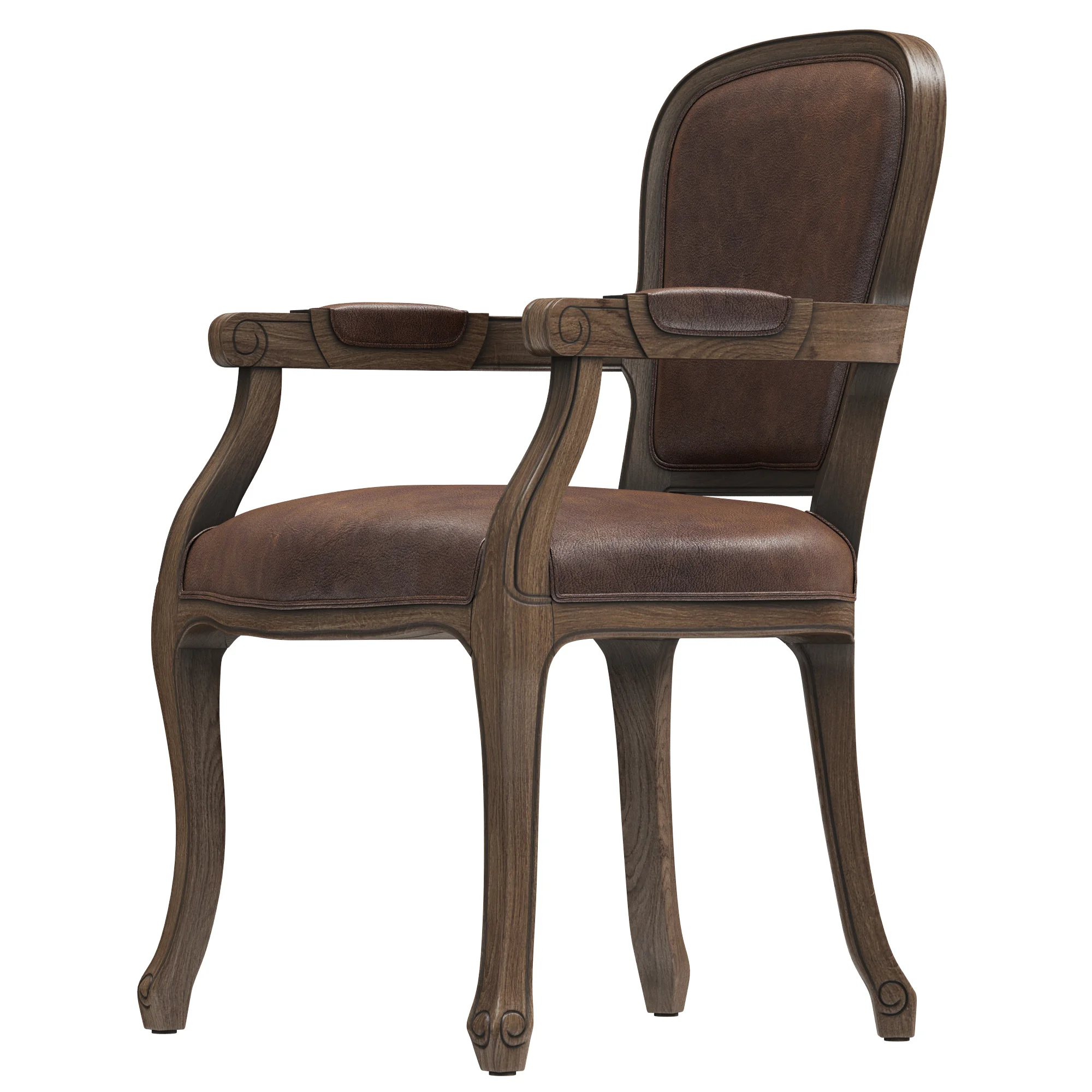Home Concept Jean Paul Dining Armchair — 3D model preview 3