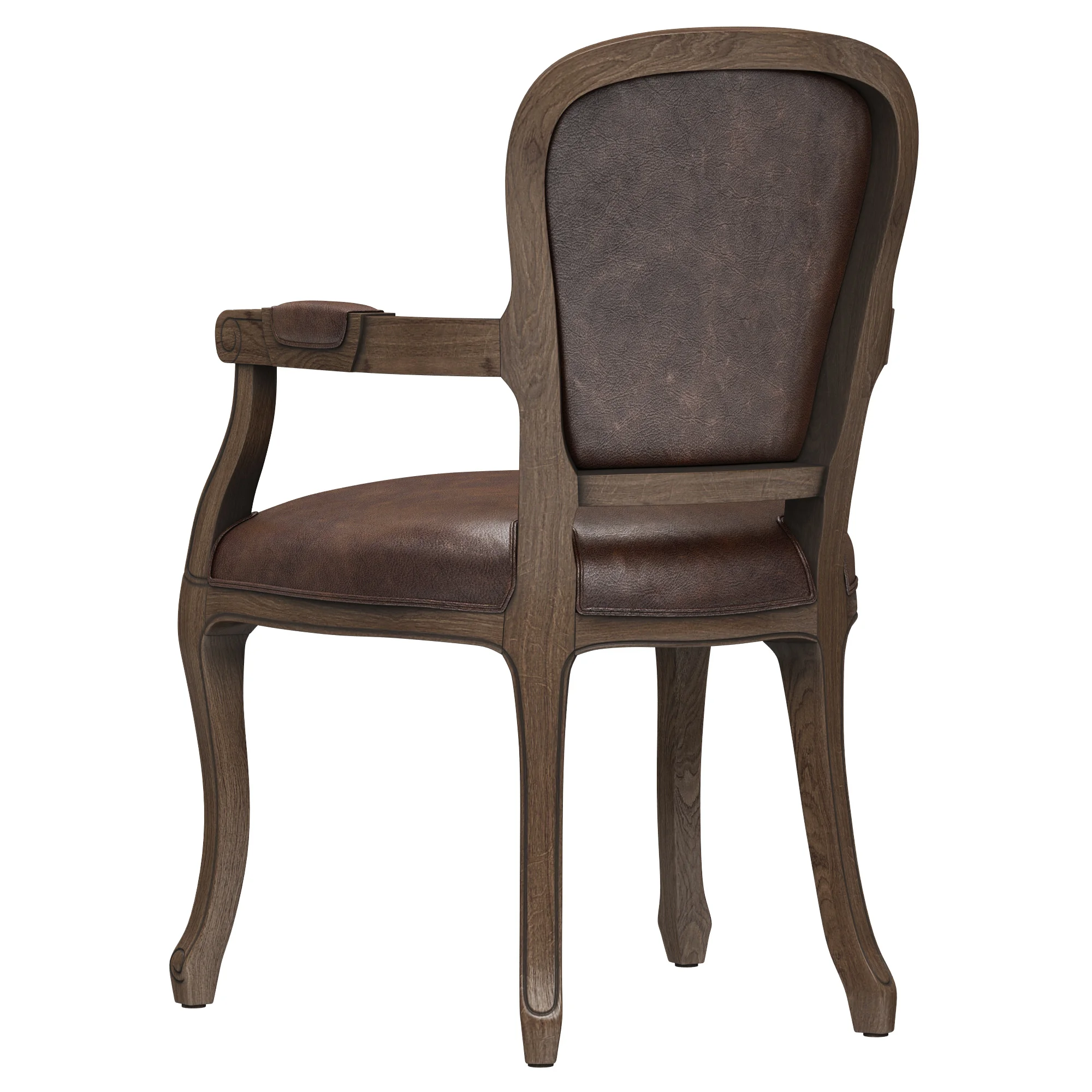 Home Concept Jean Paul Dining Armchair — 3D model preview 5