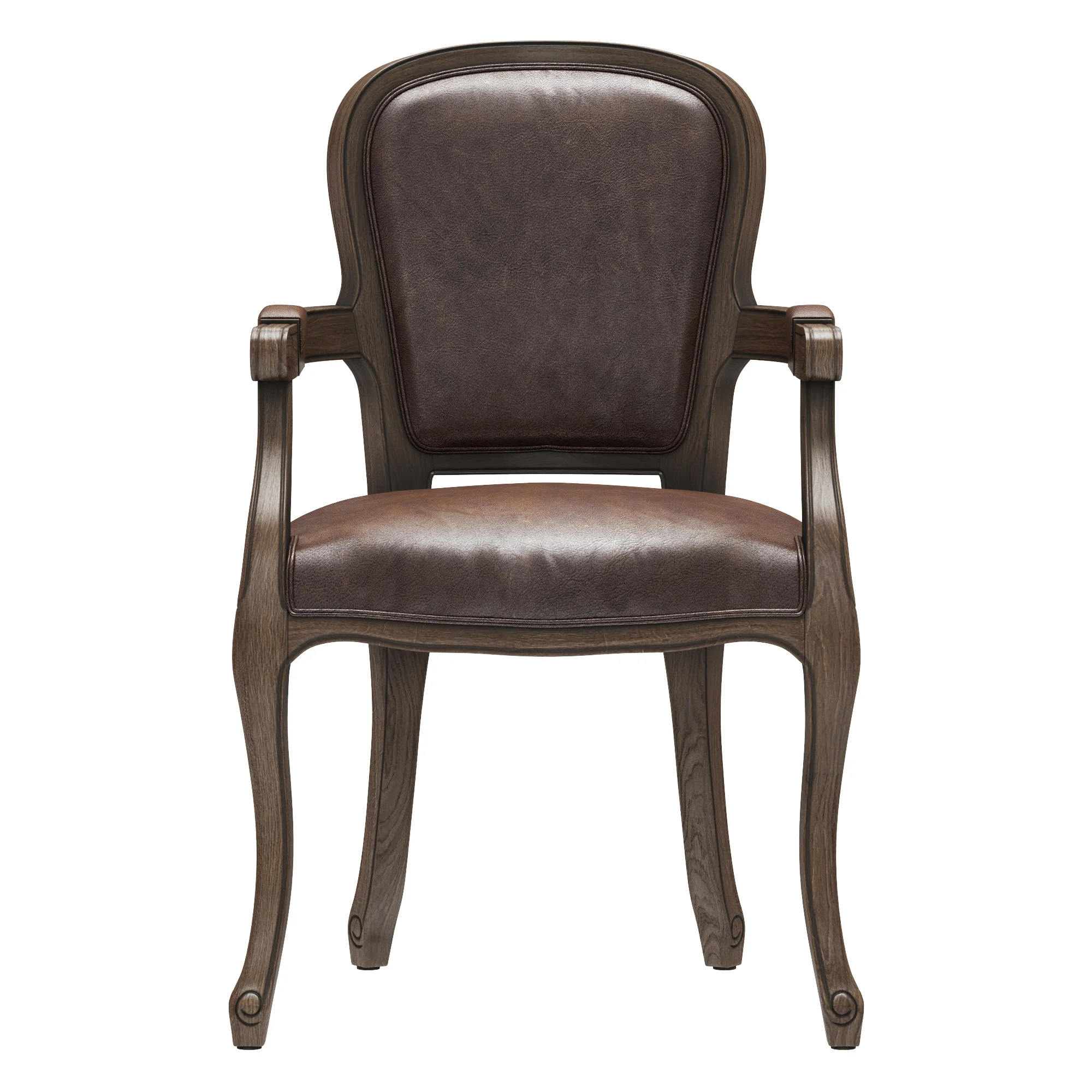 Home Concept Jean Paul Dining Armchair — 3D model preview 7