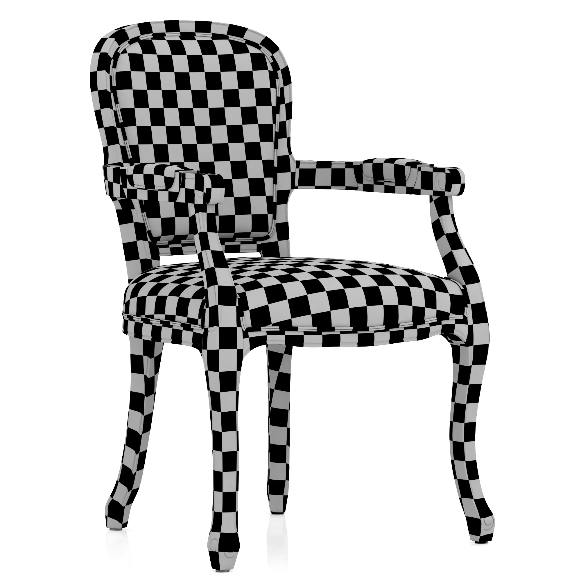 Home Concept Jean Paul Dining Armchair — 3D model preview 10