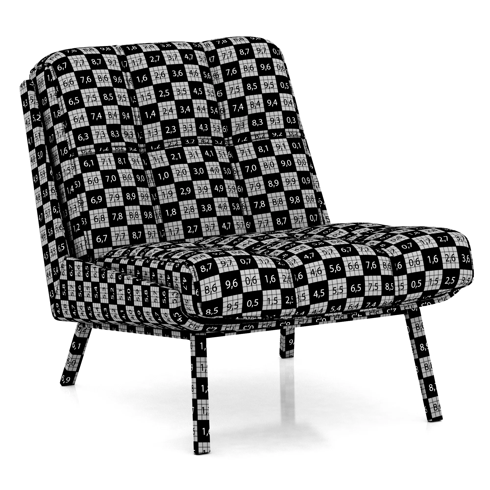 Minotti Daiki 2 — 3D model preview 9