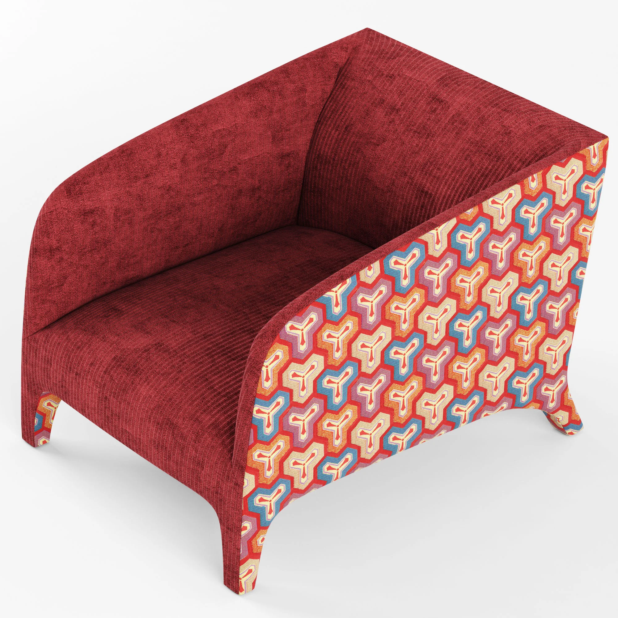 Roche Bobois ARCADE ARMCHAIR — 3D model preview 1