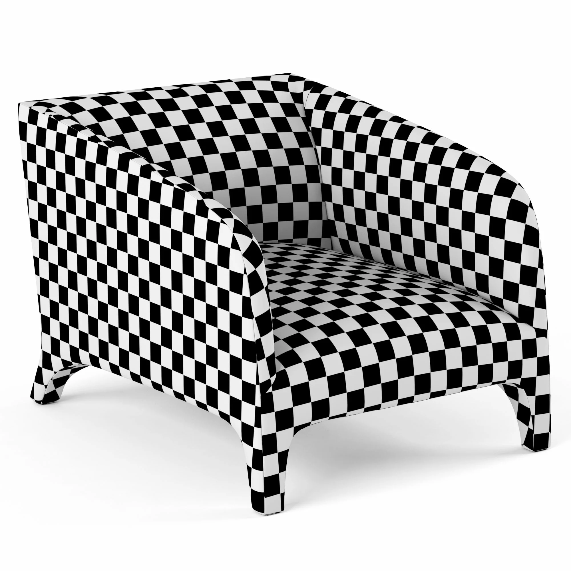 Roche Bobois ARCADE ARMCHAIR — 3D model preview 9