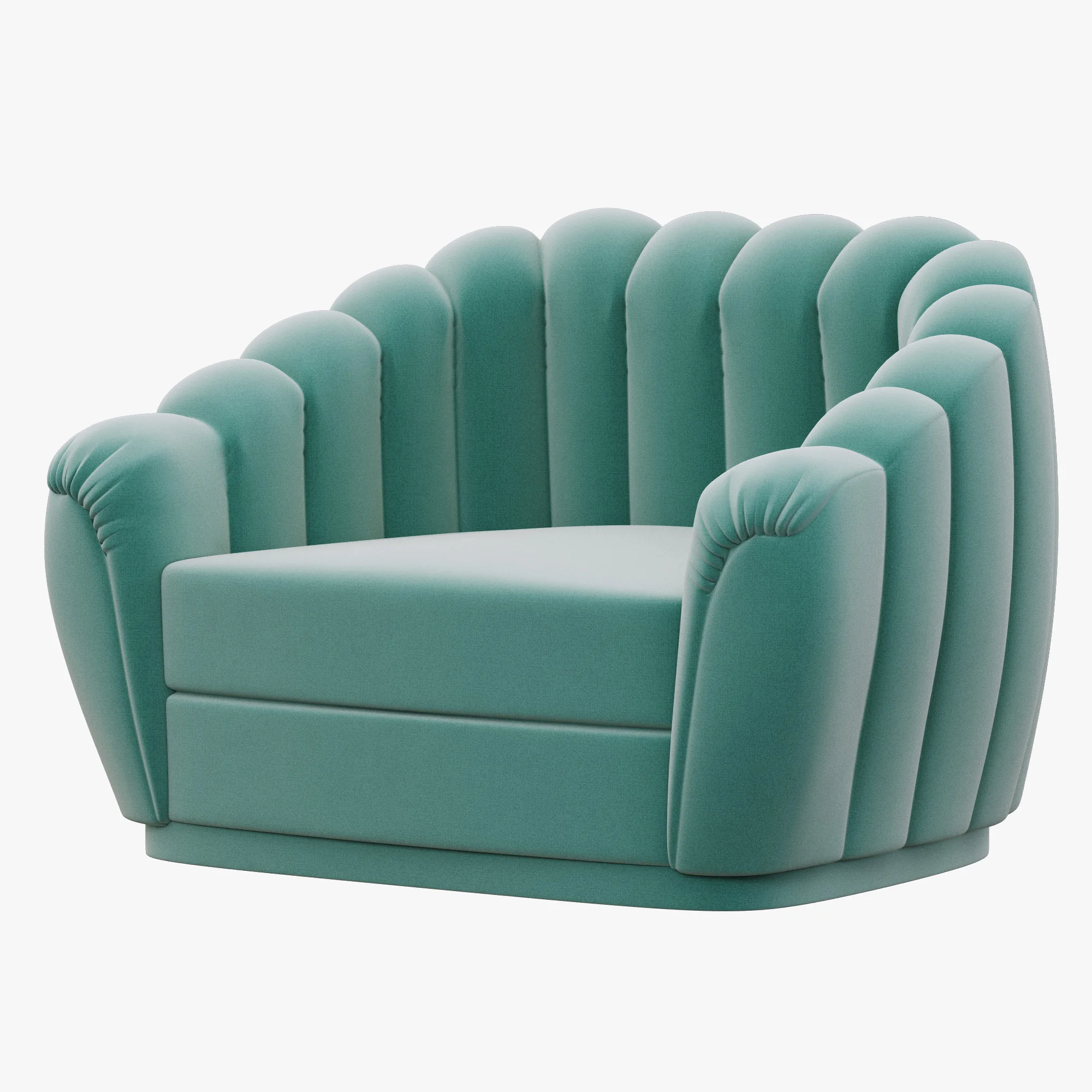 Brabbu Oreas Single Sofa — 3D model preview 8