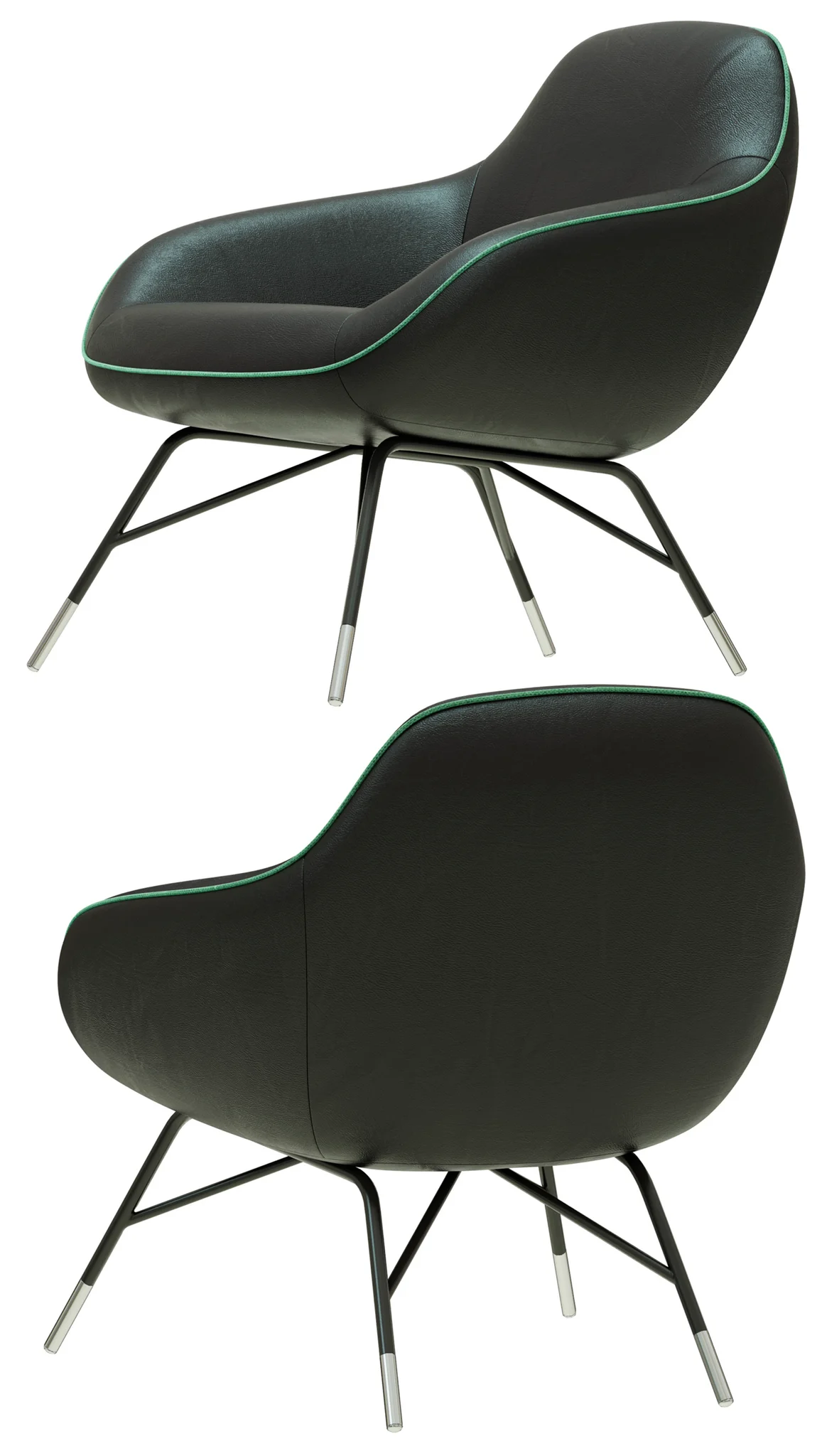 Roche Bobois SPOUTNIK Armchair — 3D model preview 3