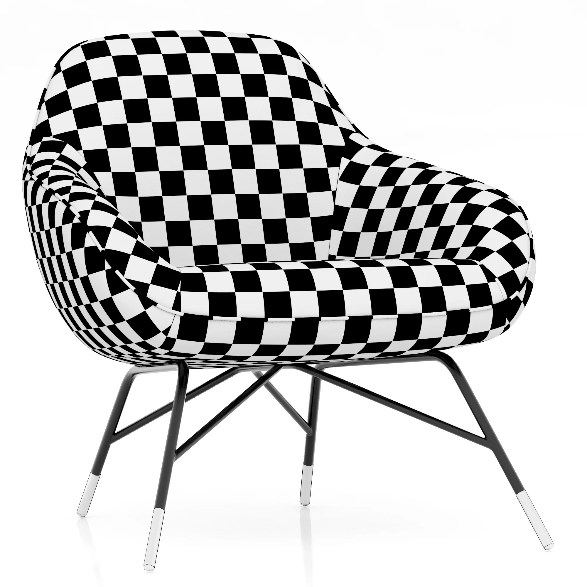 Roche Bobois SPOUTNIK Armchair — 3D model preview 10
