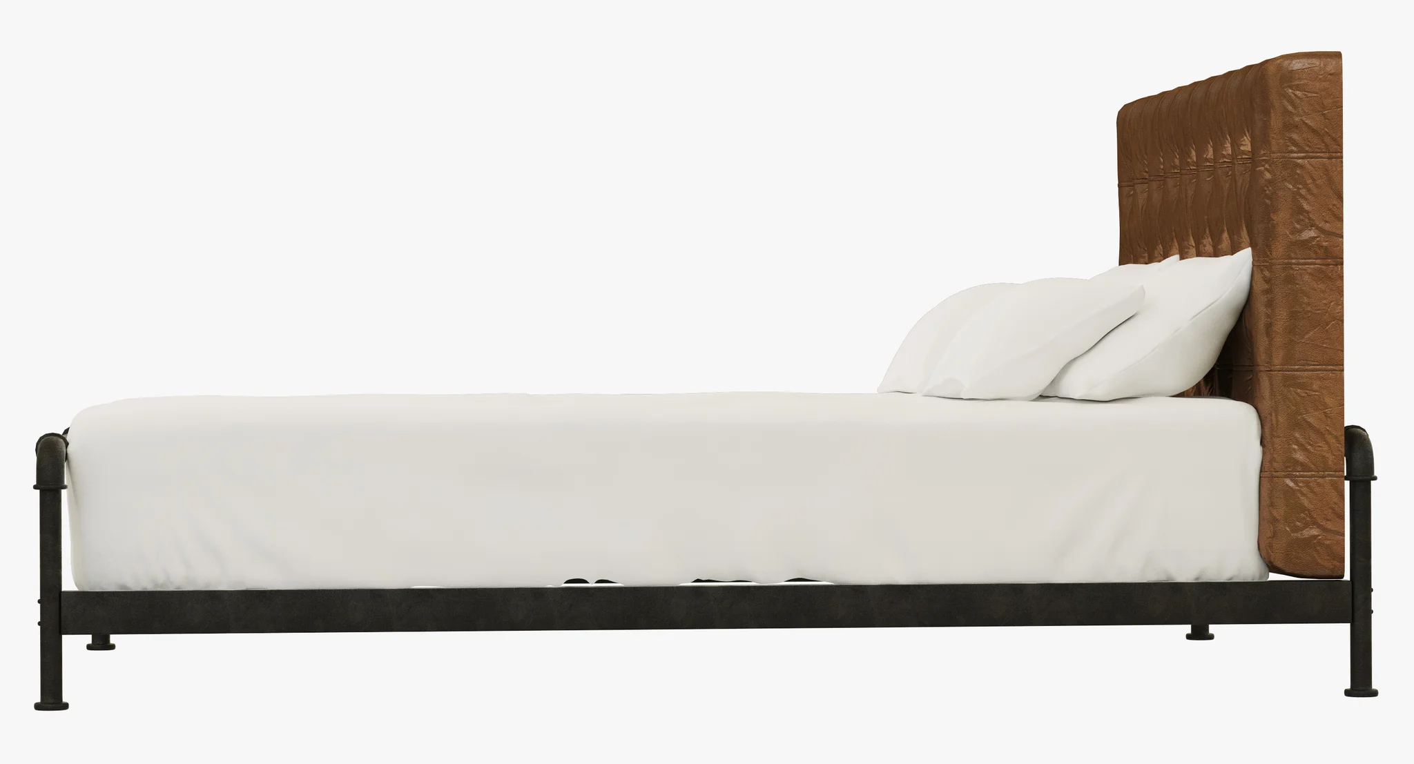 RH Teen Finlay Platform Bed — 3D model preview 5