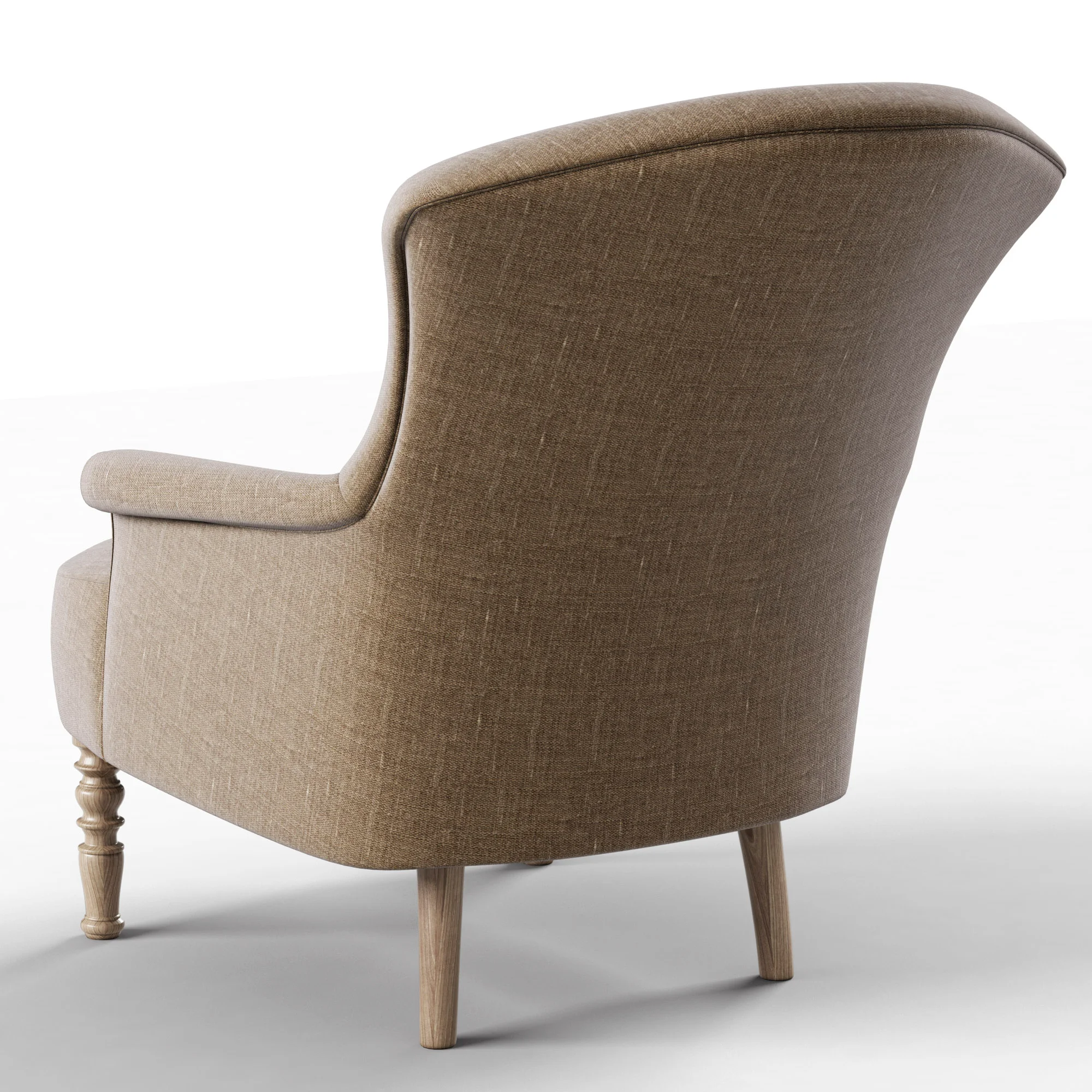Restoration Hardware Josephine Chair — 3D model preview 4