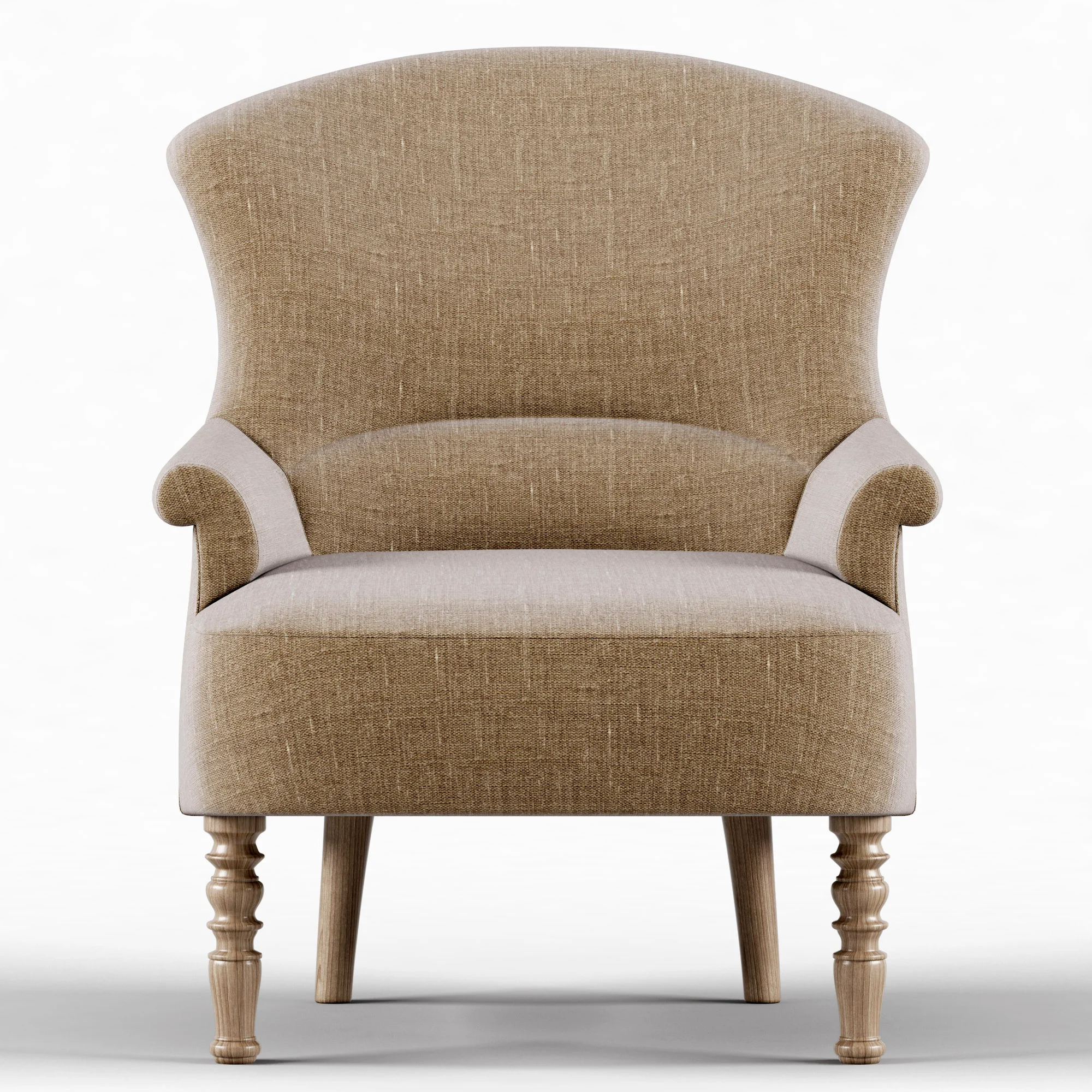 Restoration Hardware Josephine Chair — 3D model preview 6