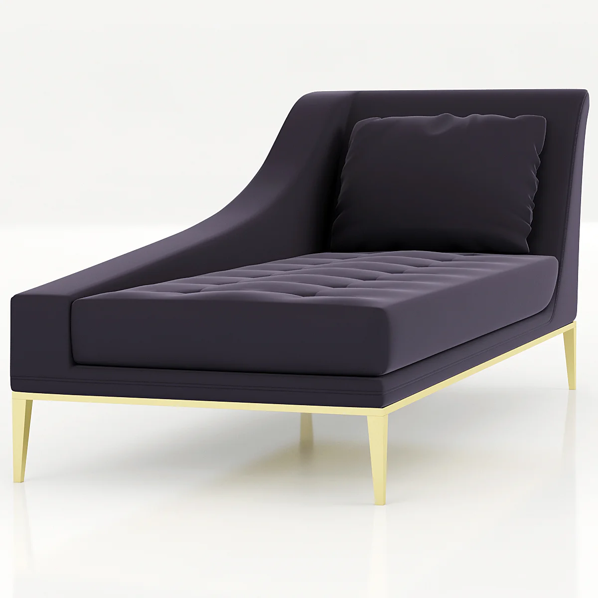 Koket Envy Chaise — 3D model preview 3