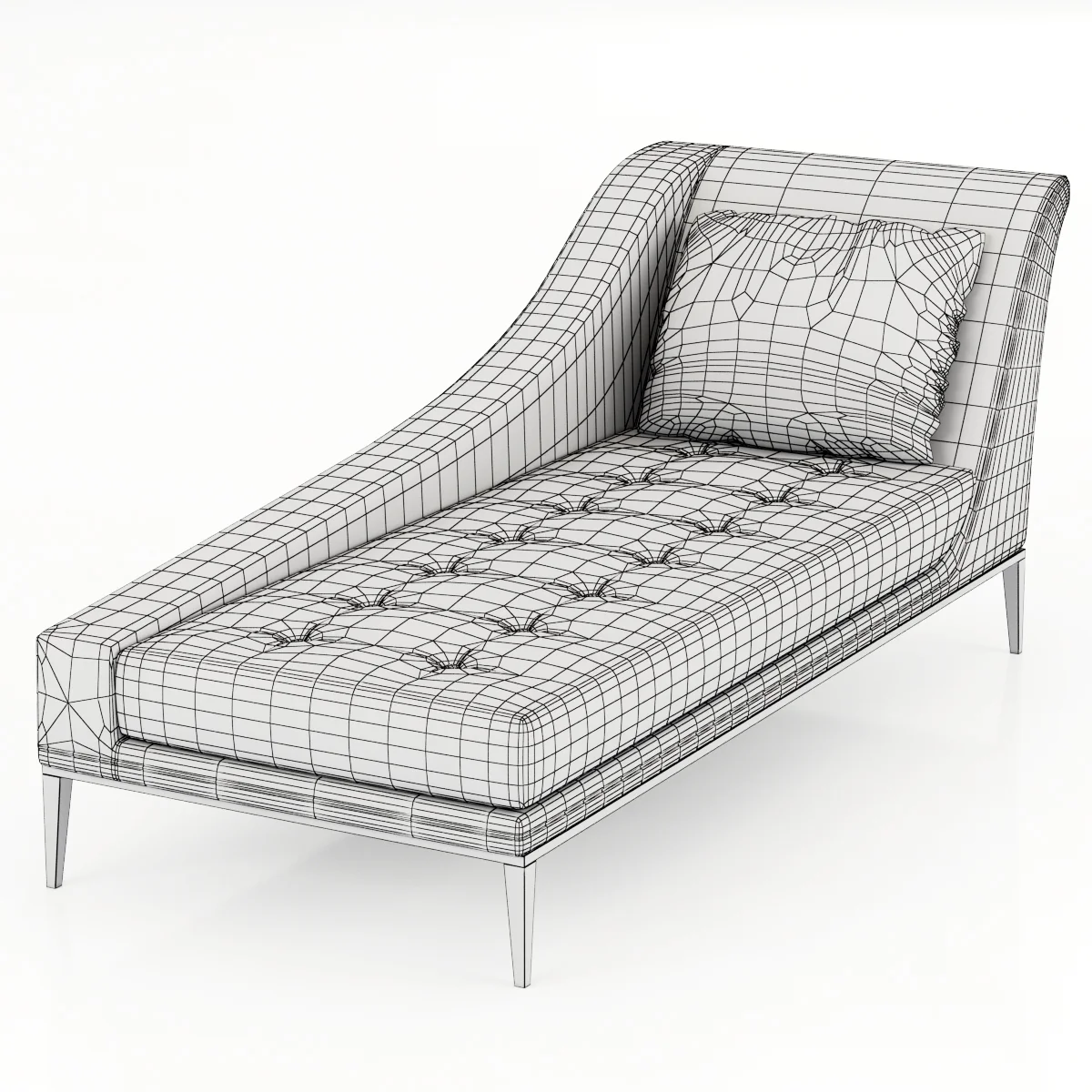 Koket Envy Chaise — 3D model preview 4