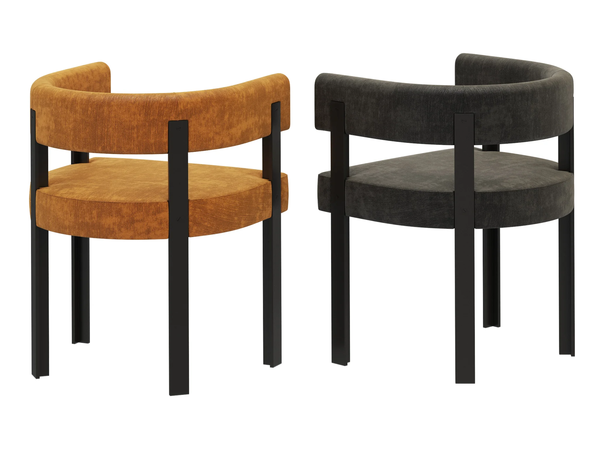 Baxter T CHAIR, 3D model preview 4