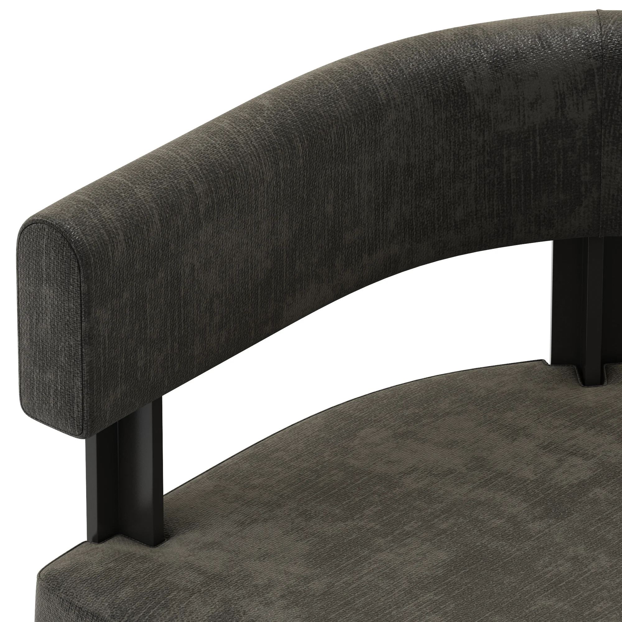 Baxter T CHAIR, 3D model preview 6
