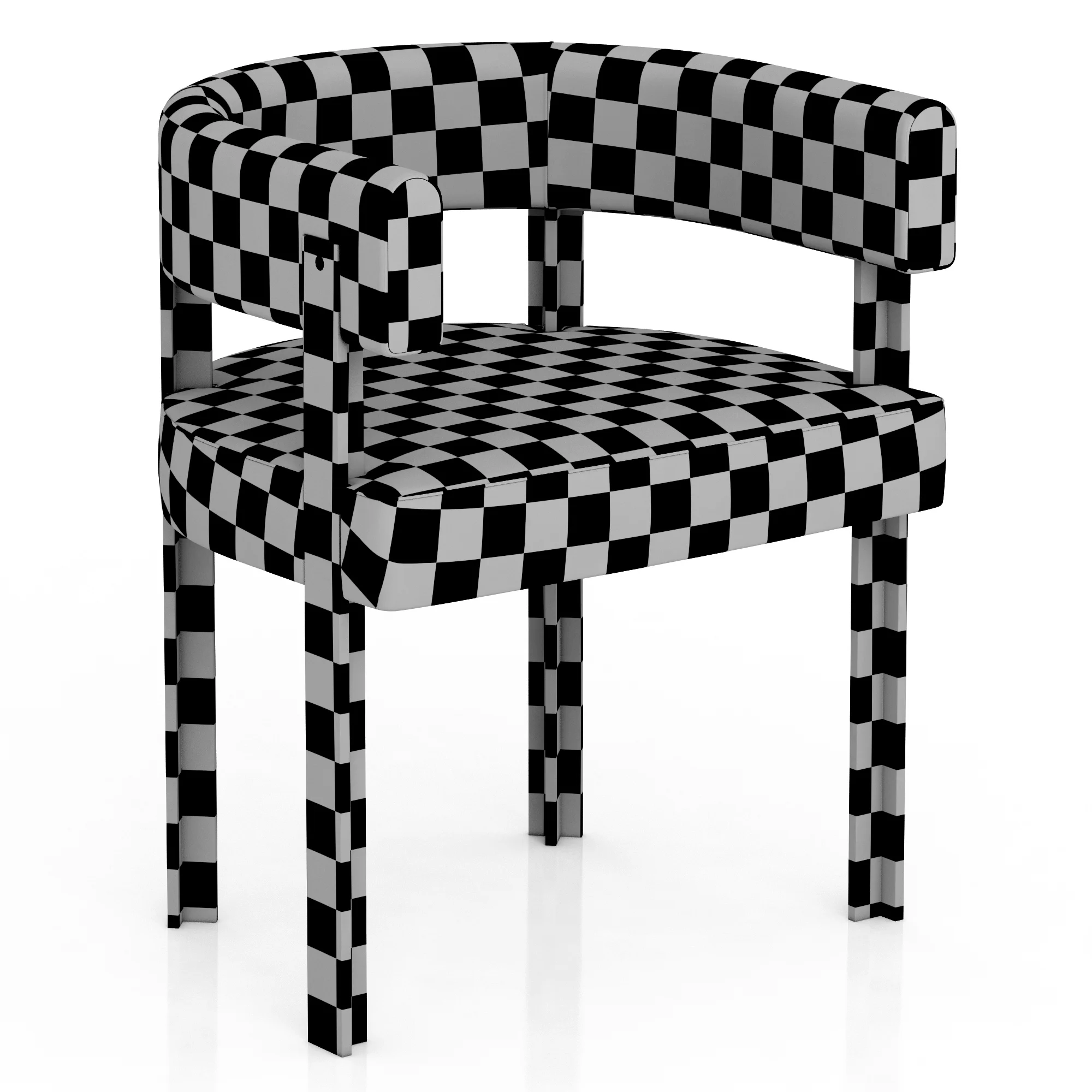 Baxter T CHAIR, 3D model preview 11