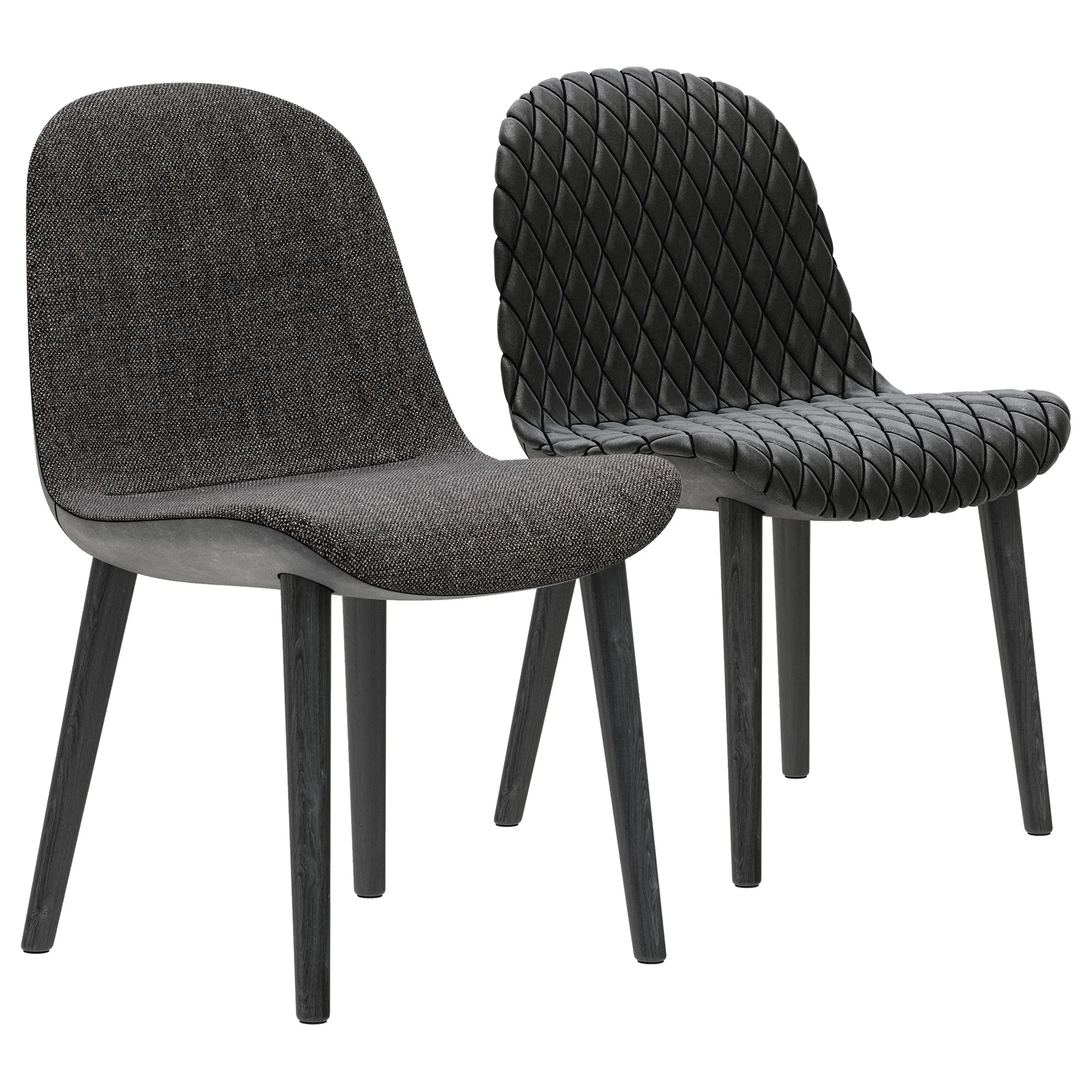 Poliform Mad Dining Chair — 3D model preview 3