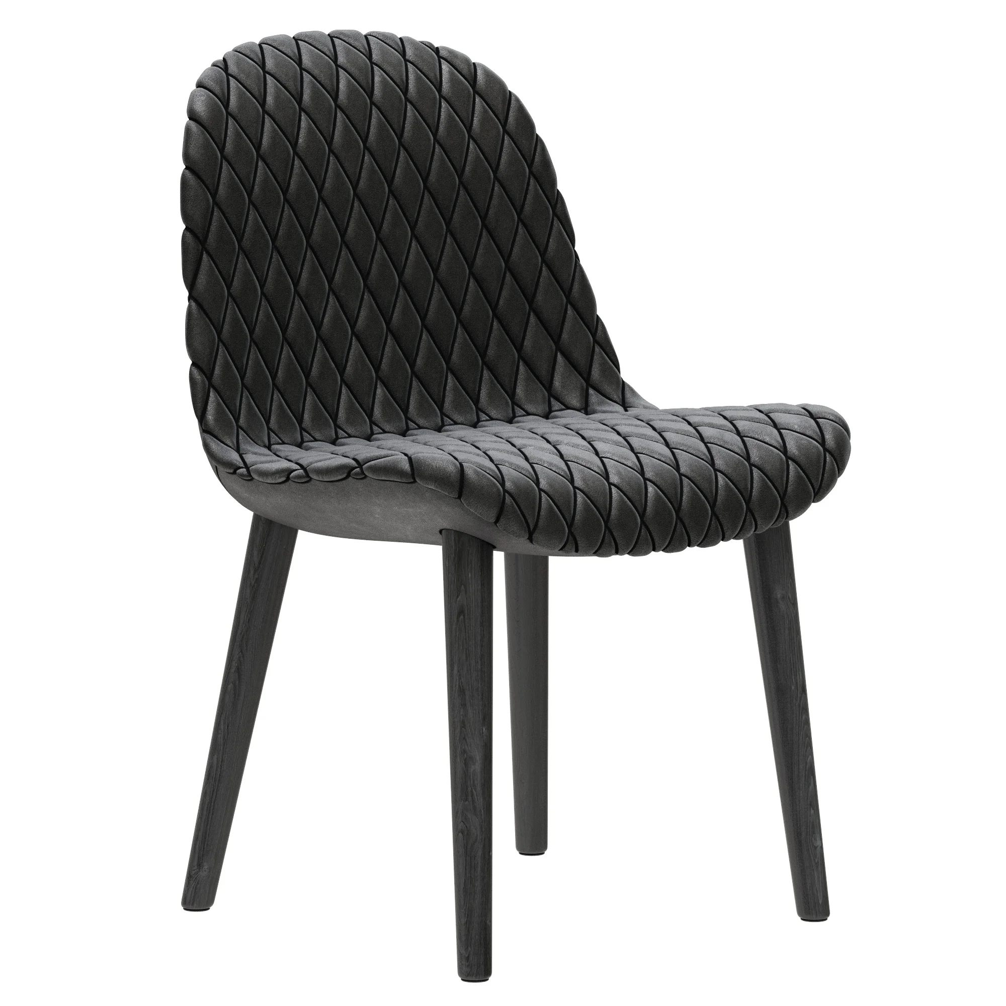 Poliform Mad Dining Chair — 3D model preview 4