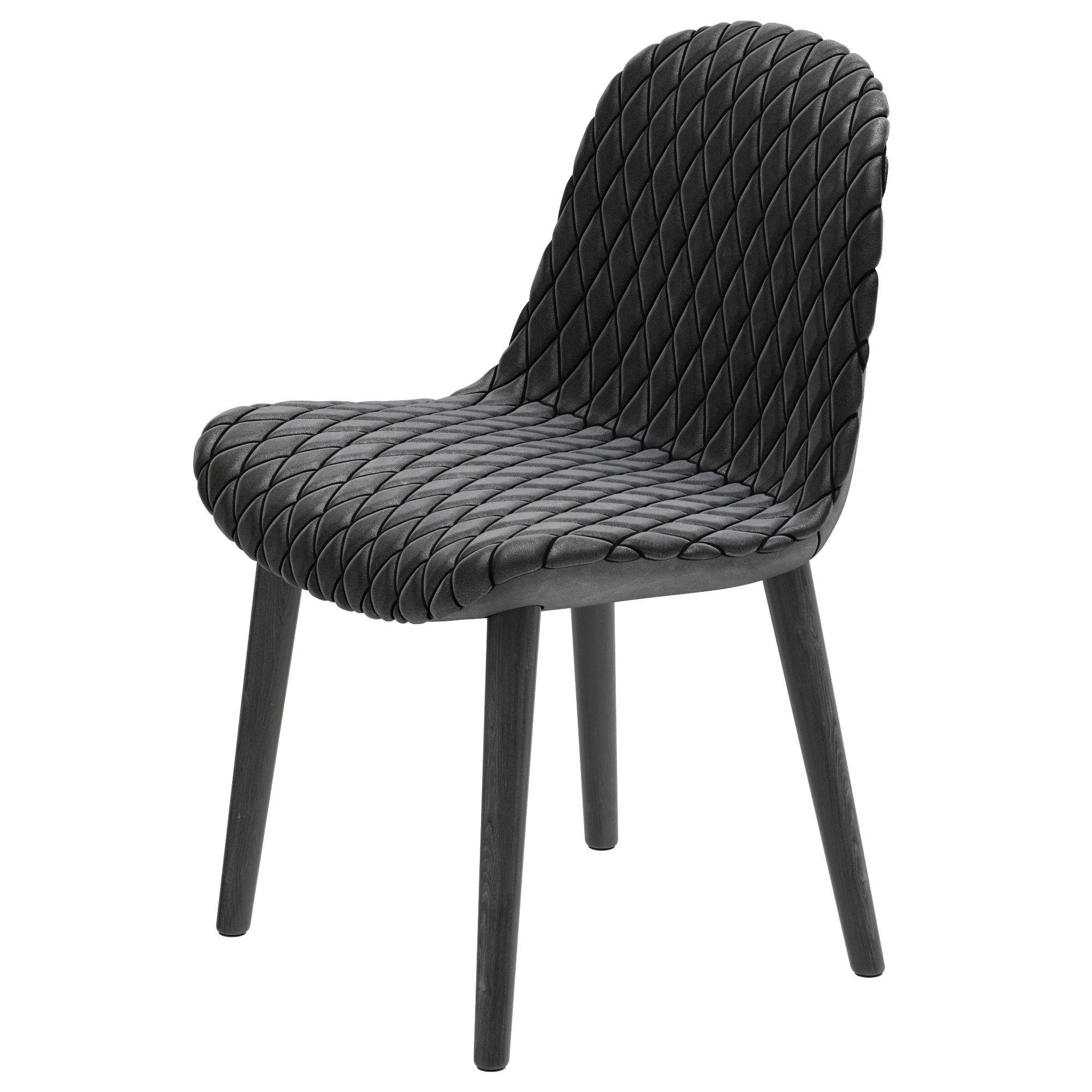 Poliform Mad Dining Chair — 3D model preview 6