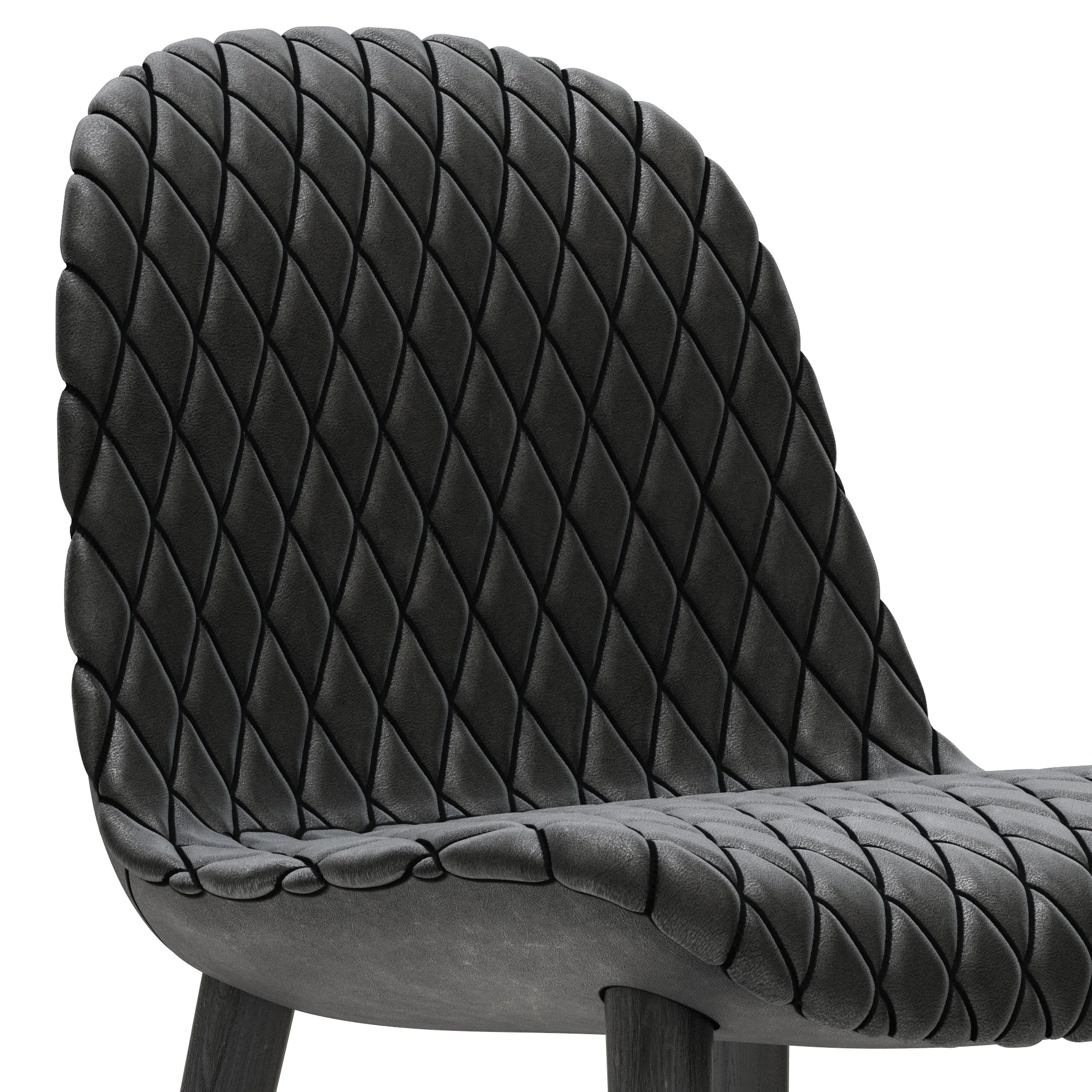 Poliform Mad Dining Chair — 3D model preview 8