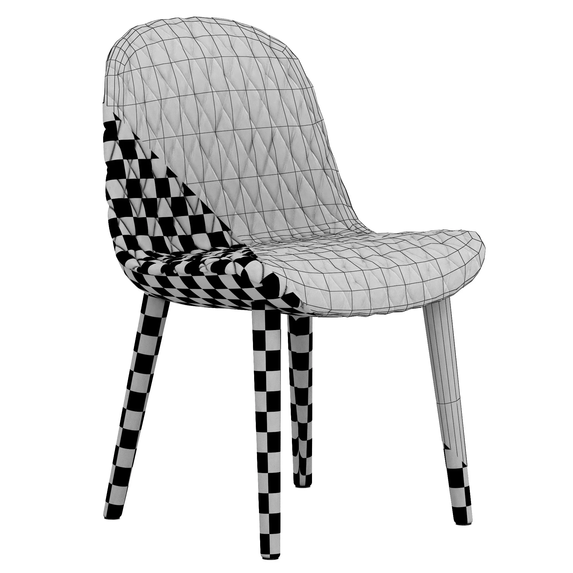 Poliform Mad Dining Chair — 3D model preview 16