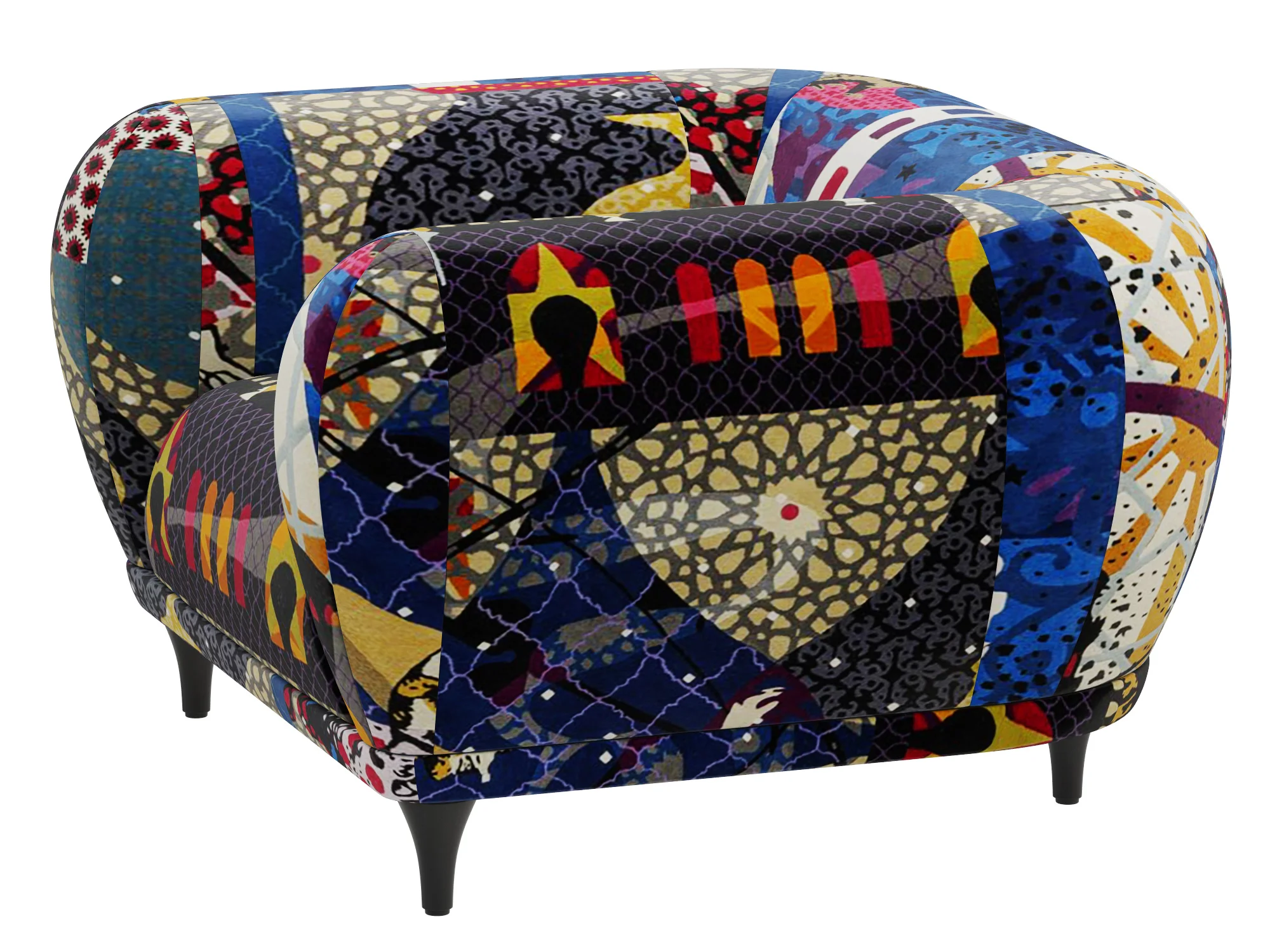 Roche Bobois MONTGOLFIERE Armchair — 3D model preview 3