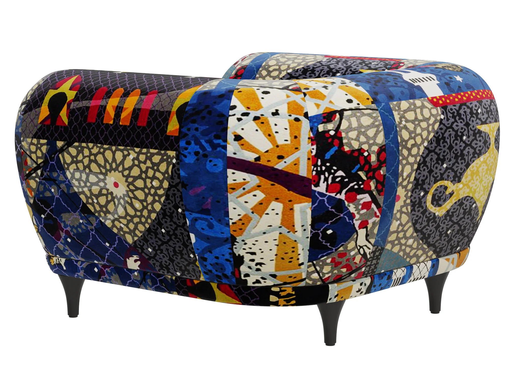 Roche Bobois MONTGOLFIERE Armchair — 3D model preview 5