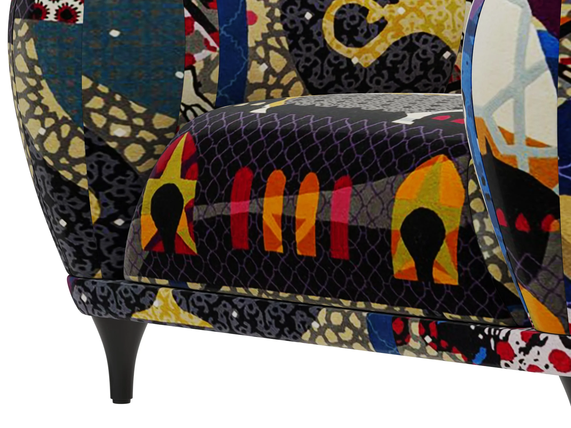Roche Bobois MONTGOLFIERE Armchair — 3D model preview 6
