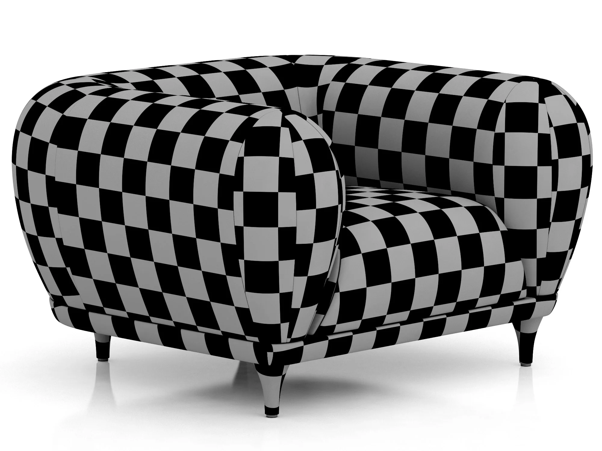 Roche Bobois MONTGOLFIERE Armchair — 3D model preview 9