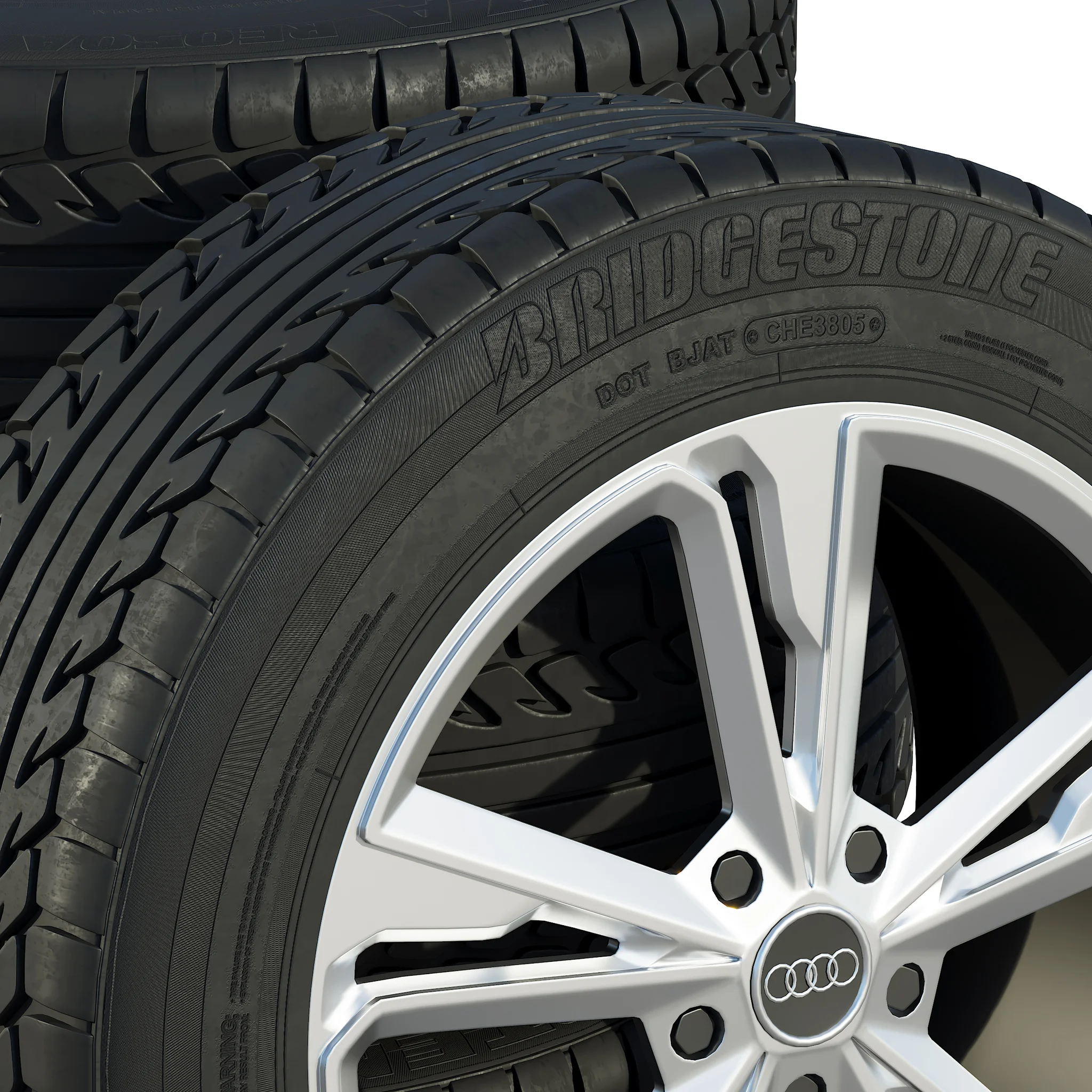 Audi Tires — 3D model preview 3
