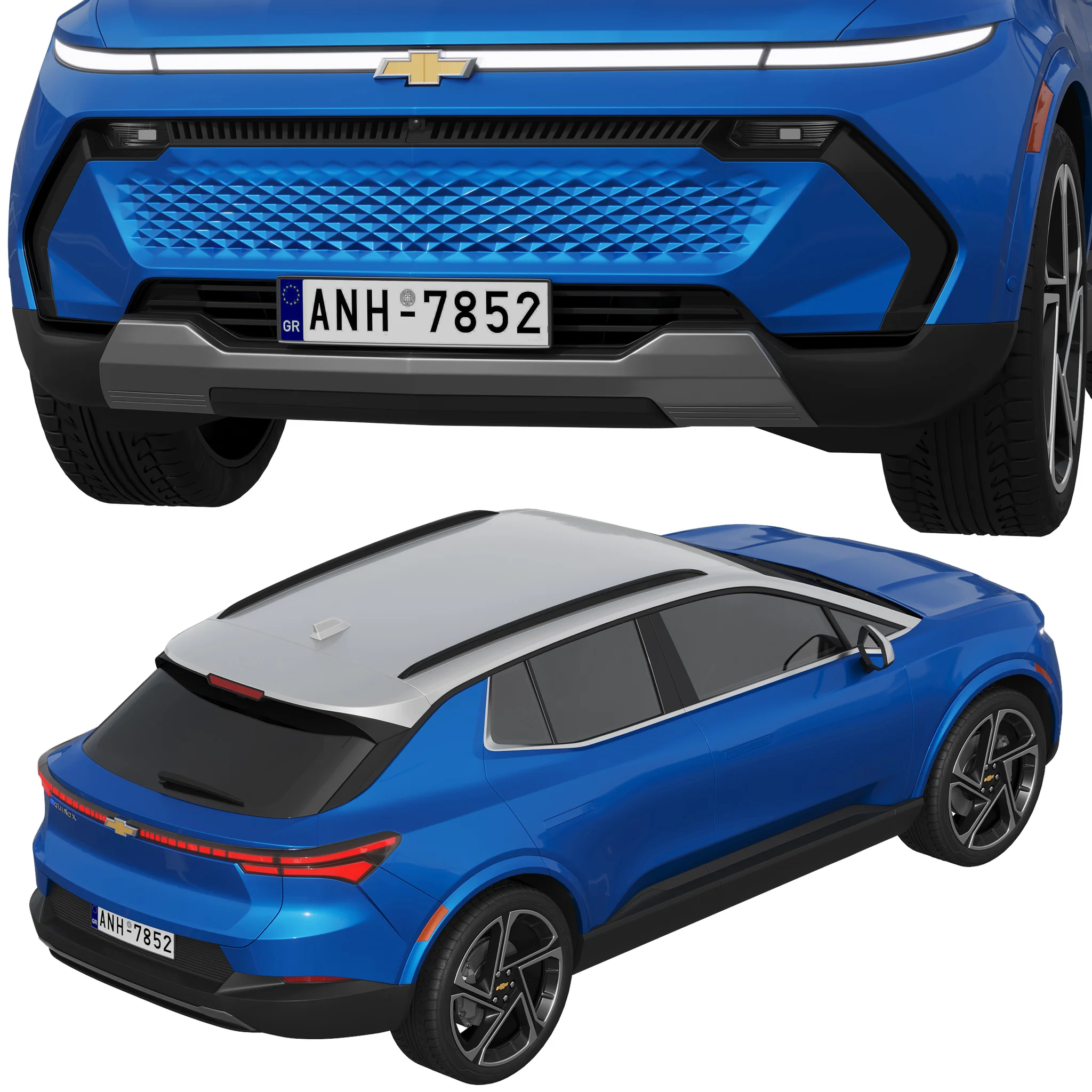 Chevrolet Equinox EV, 3D model preview 3