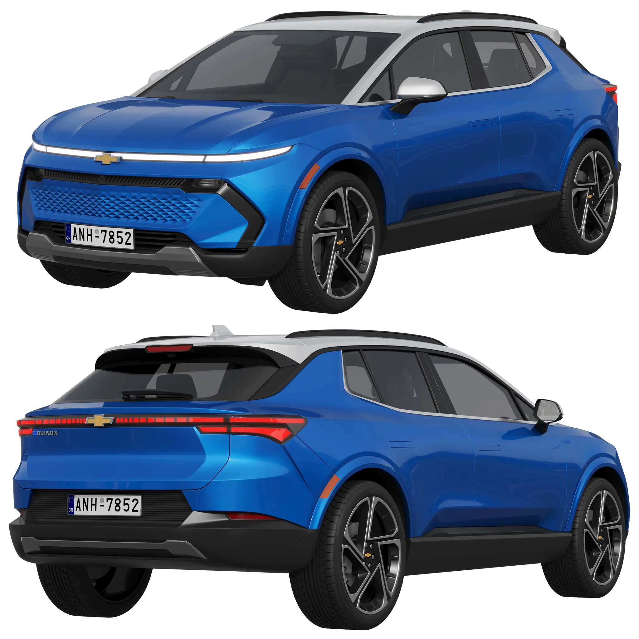Chevrolet Equinox EV, 3D model preview 7