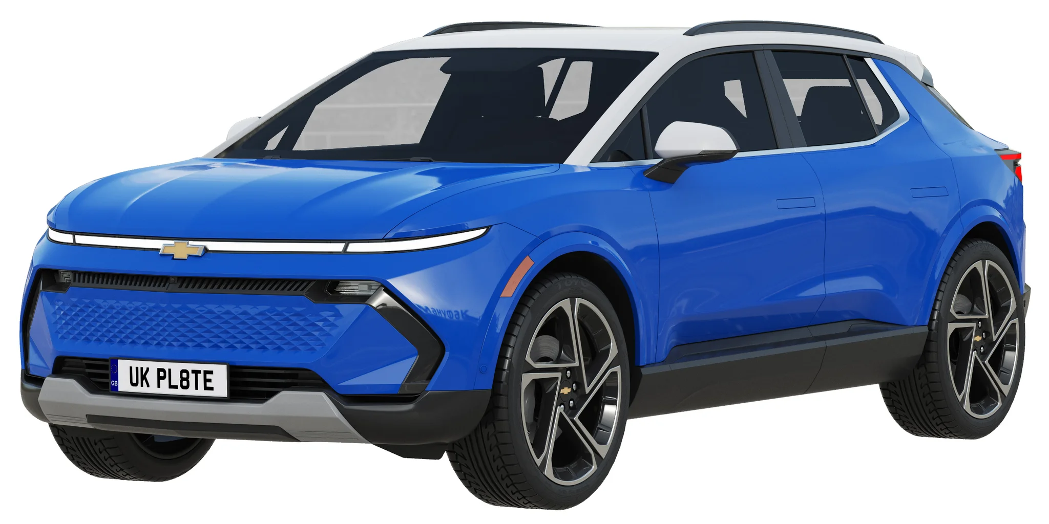 Chevrolet Equinox EV, 3D model preview 13
